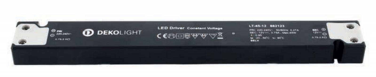 Deko-Light LED-Netzger�t LONG-FLAT CV LT-150-12, 12V DC, 132W, 220-240V AC
