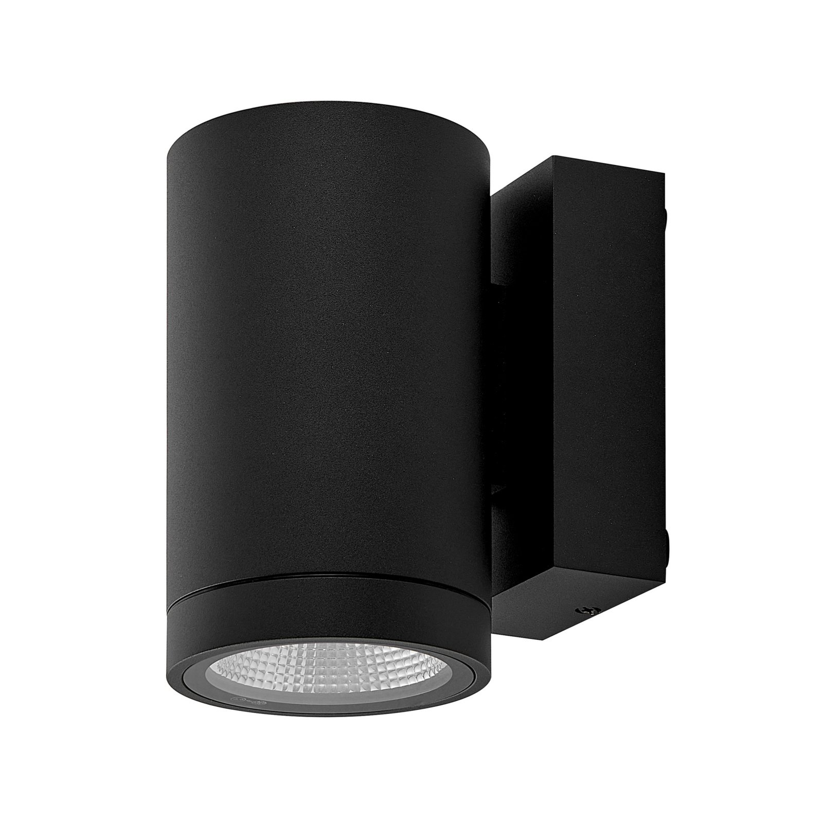 Dimmbare Au�enwandleuchte IP65 ShoreLine Pro Round, 12W, 3000/4000K, Dunkelgrau