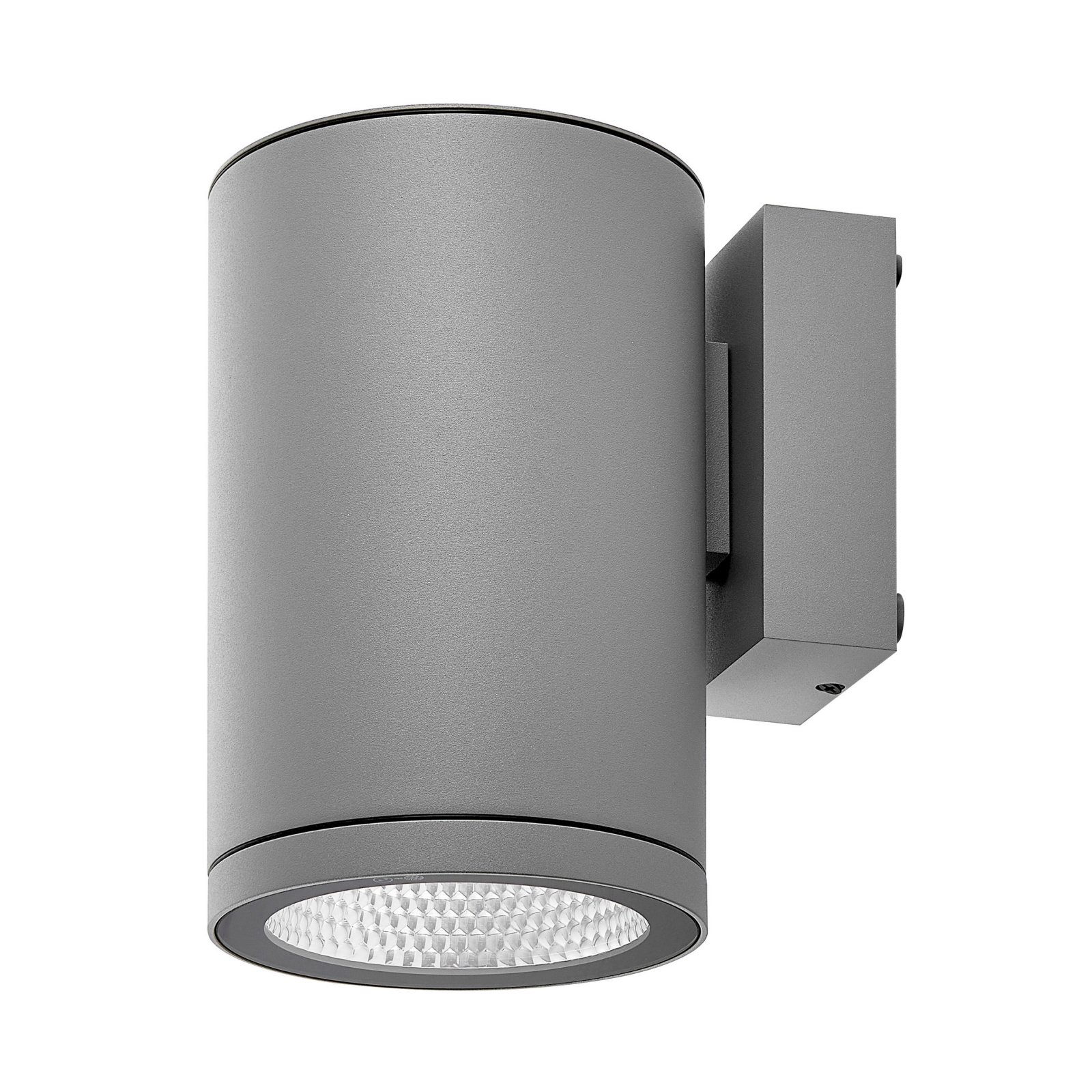 Dimmbare Au�enwandleuchte IP65 ShoreLine Pro Round, 20W, 3000/4000K, Hellgrau