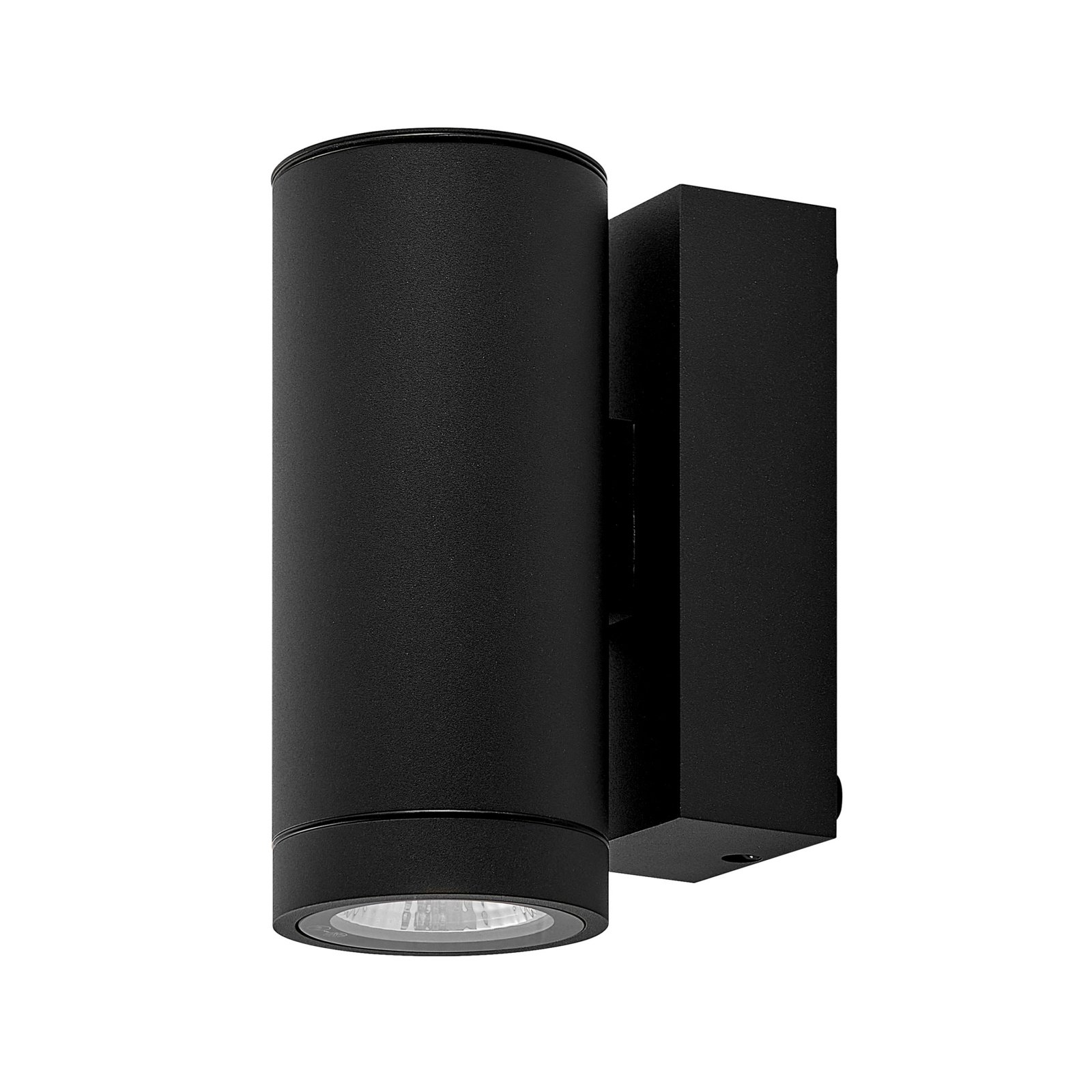Dimmbare Au�enwandleuchte IP65 ShoreLine Pro Round, 6W, 3000/4000K, Dunkelgrau