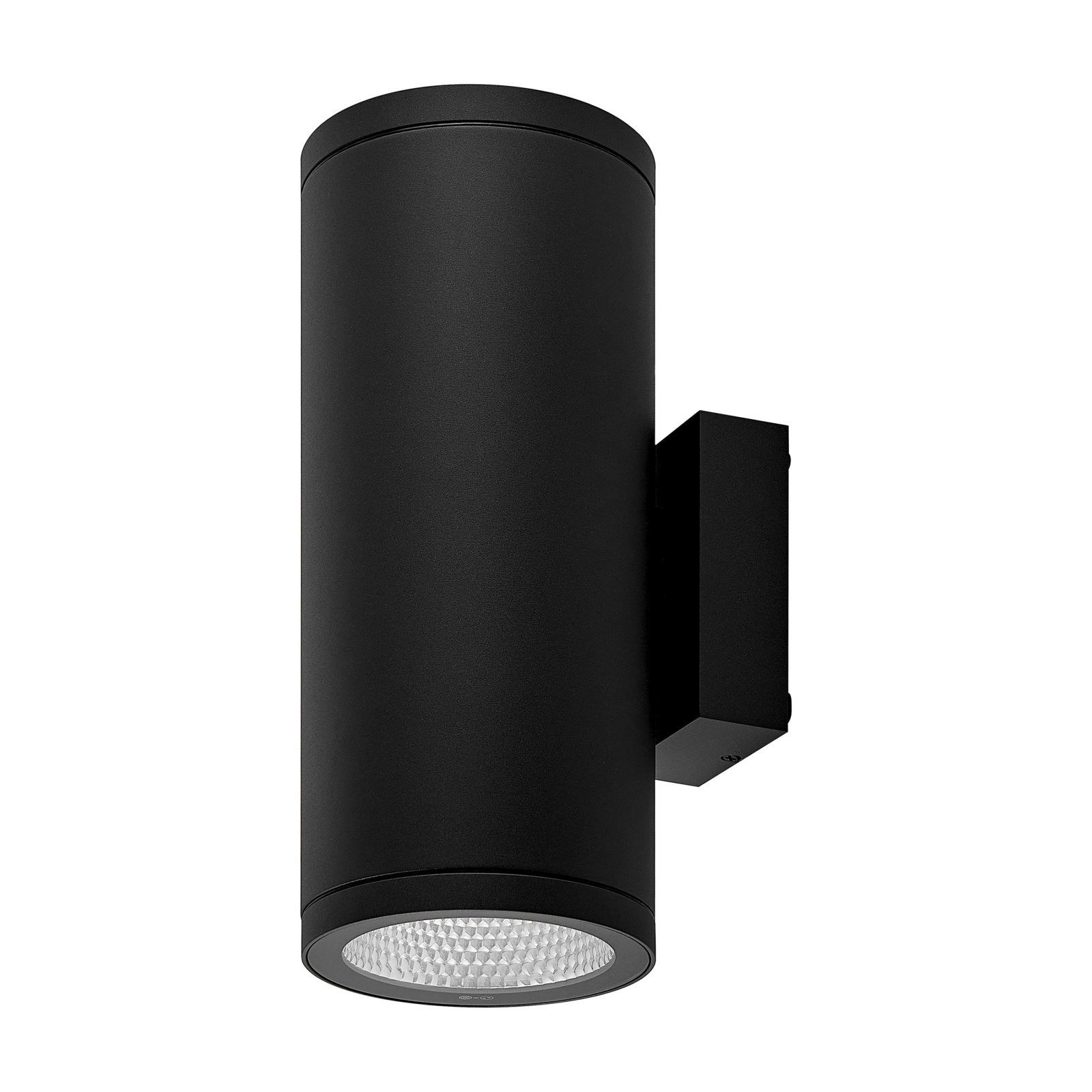 Dimmbare Au�enwandleuchte IP65 ShoreLine Pro Round up & down, 31W, 3000/4000K, Dunkelgrau