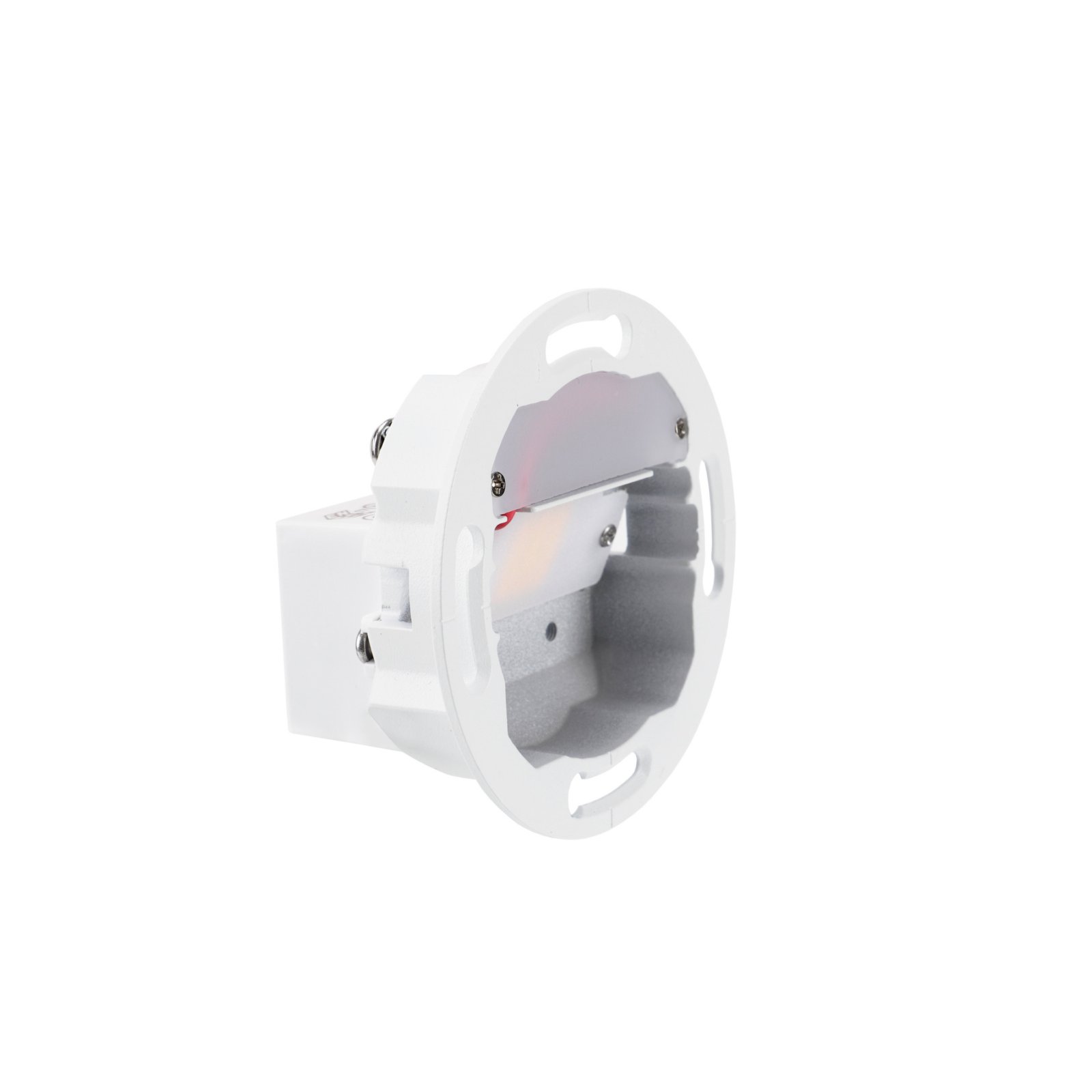 Dimmbare LED Wandeinbauleuchte Alwaid Pro 4W, wei�, Alu