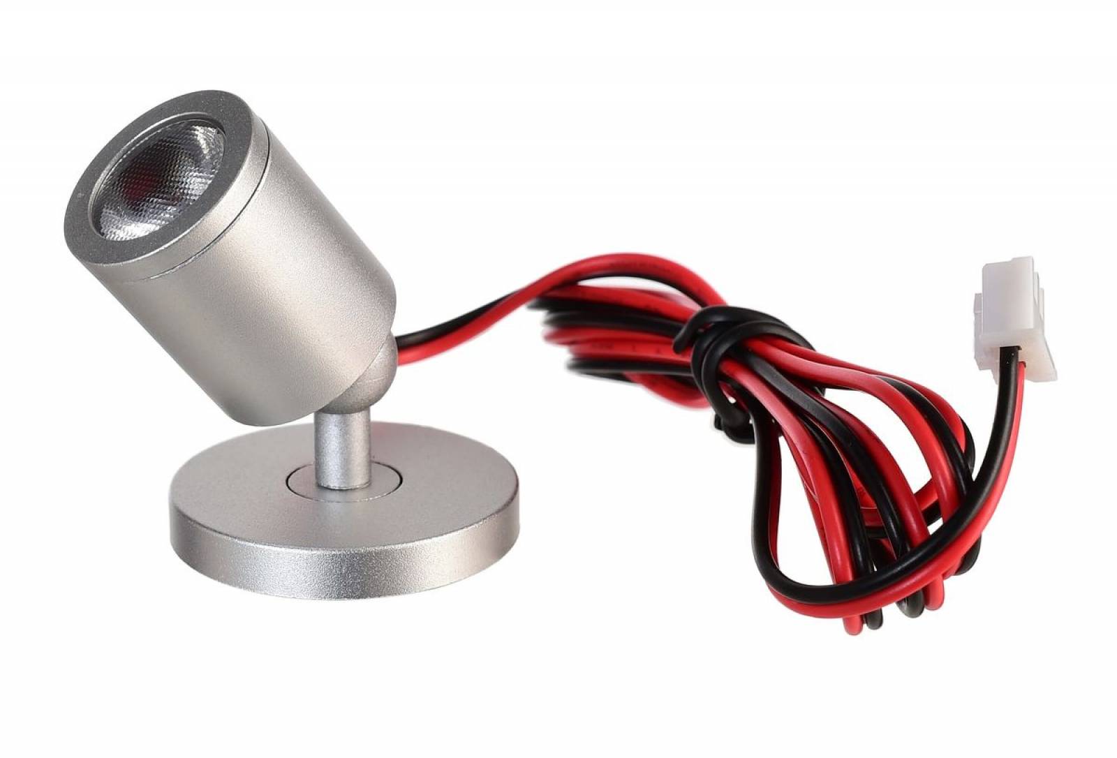 Displayleuchte, Herculis magnetic, 3V DC, 350 mA, Leistungsaufnahme: 1,0 W 4000K silber