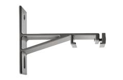 Wandhalterung f�r 3-Phasen Aufbauschienensystem D Line/DALI 230V, grau