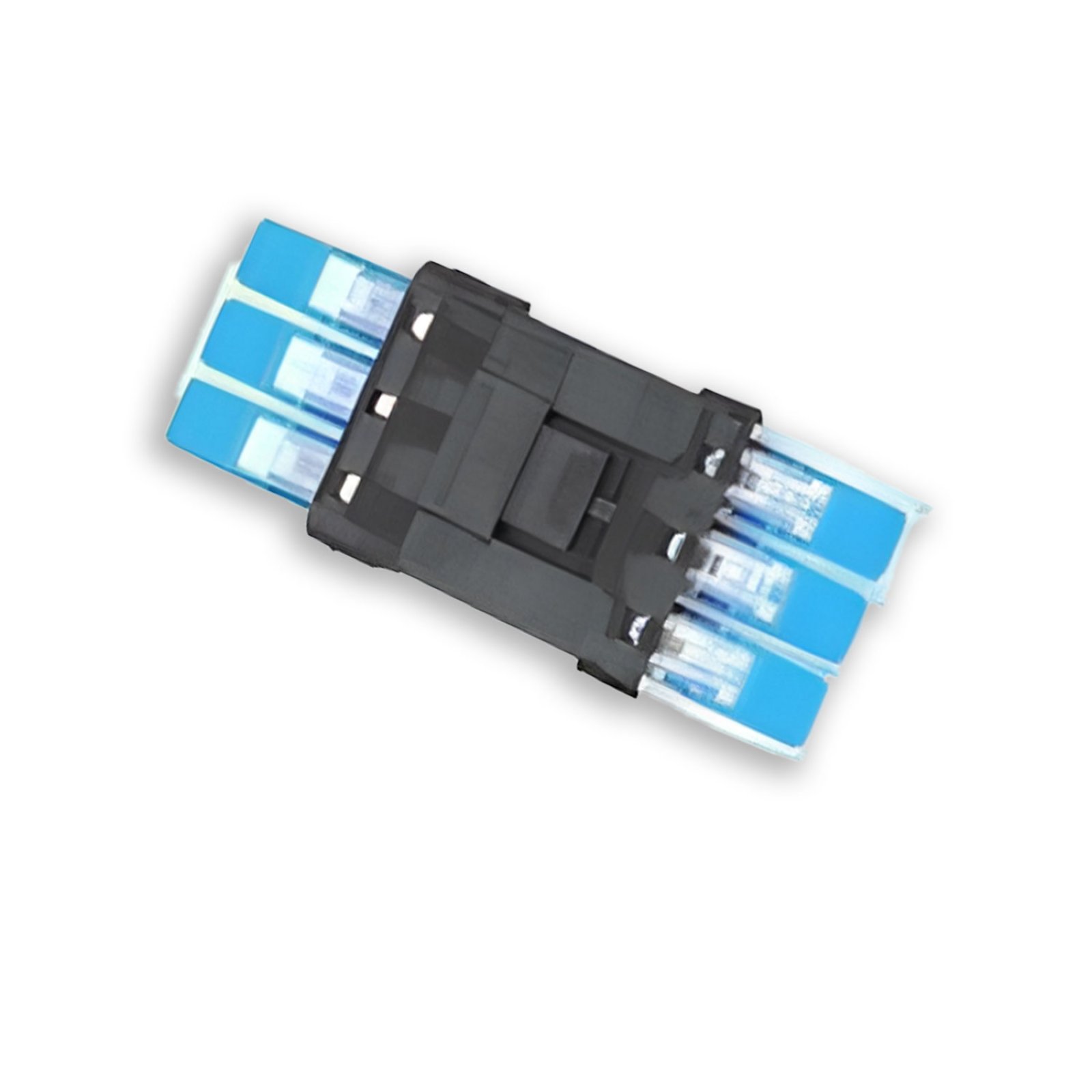 Durchgangssteckverbinder 3-polig, 0,5-2,5mm�, max. 250V/10A