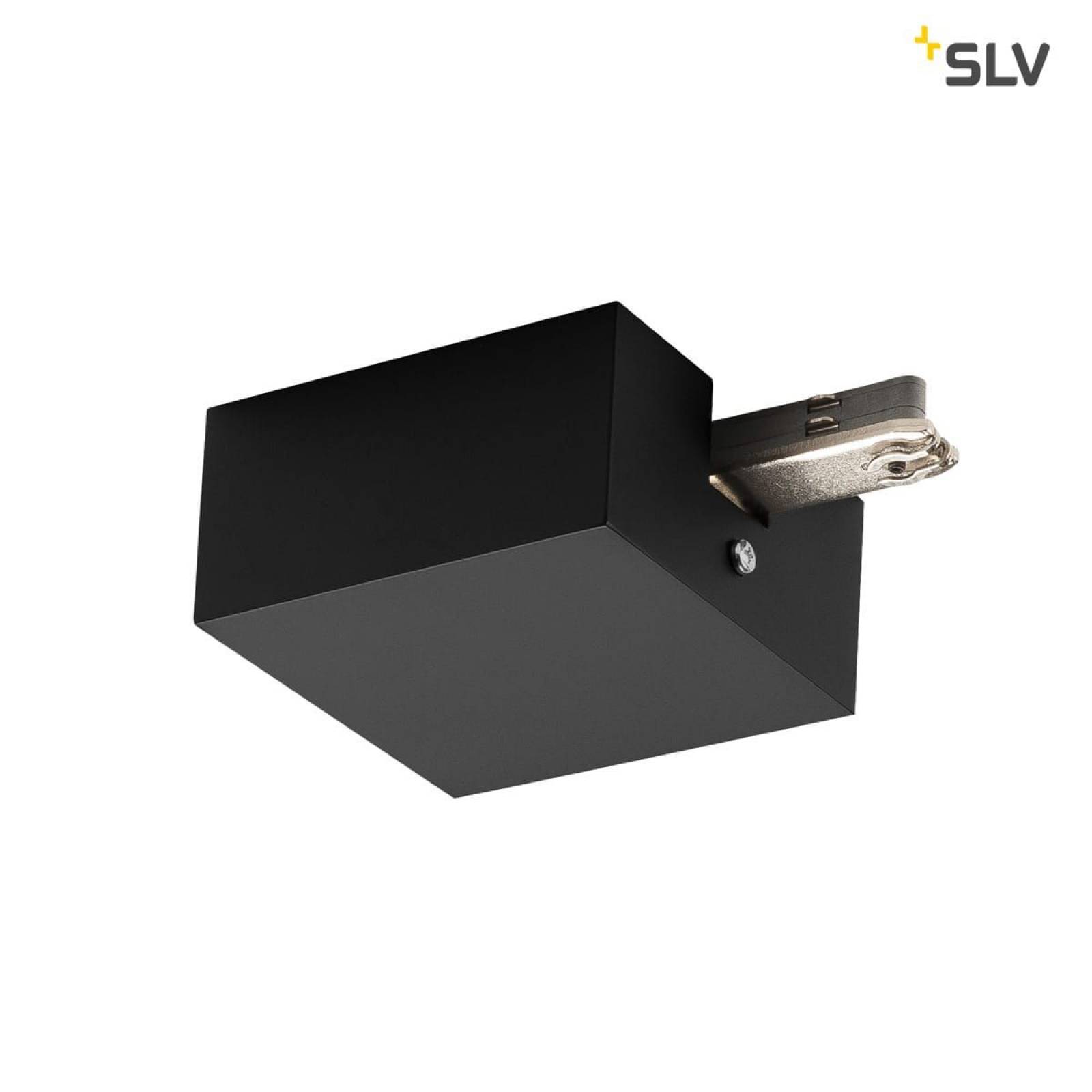 EINSPEISER f�r VOLARE und D-TRACK 2-Ph-Stromschiene schwarz mit Geh�use