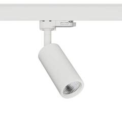 Mini Design LED 3-Phasen-Strahler 10W dimmbar wei�, 2700K, 36� \(24�,15�\)
