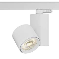 Super starker Power Beam LED 3-Phasen-Strahler 60W 5500lm schwarz/wei� 36�
