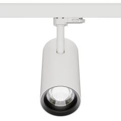 3-Phasen-Strahler FlexiZoom90, 15�-60�, CRI97 30W Dimmer & Netzteil Strahler, Wei�, 3000K