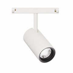 48V Stromschienenstrahler IN48 PowerZoom 12W, langer Arm, wei�, 4000K