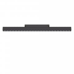 48V LED Linearleuchte mit schwarzem Reflektor 30� IN48 LinearSpot 20W, schwarz, 4000K