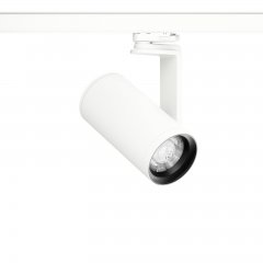 LED 3-Phasen-Strahler 30W DALI & Tunable White, PowerZoom100 14�-60�, wei�