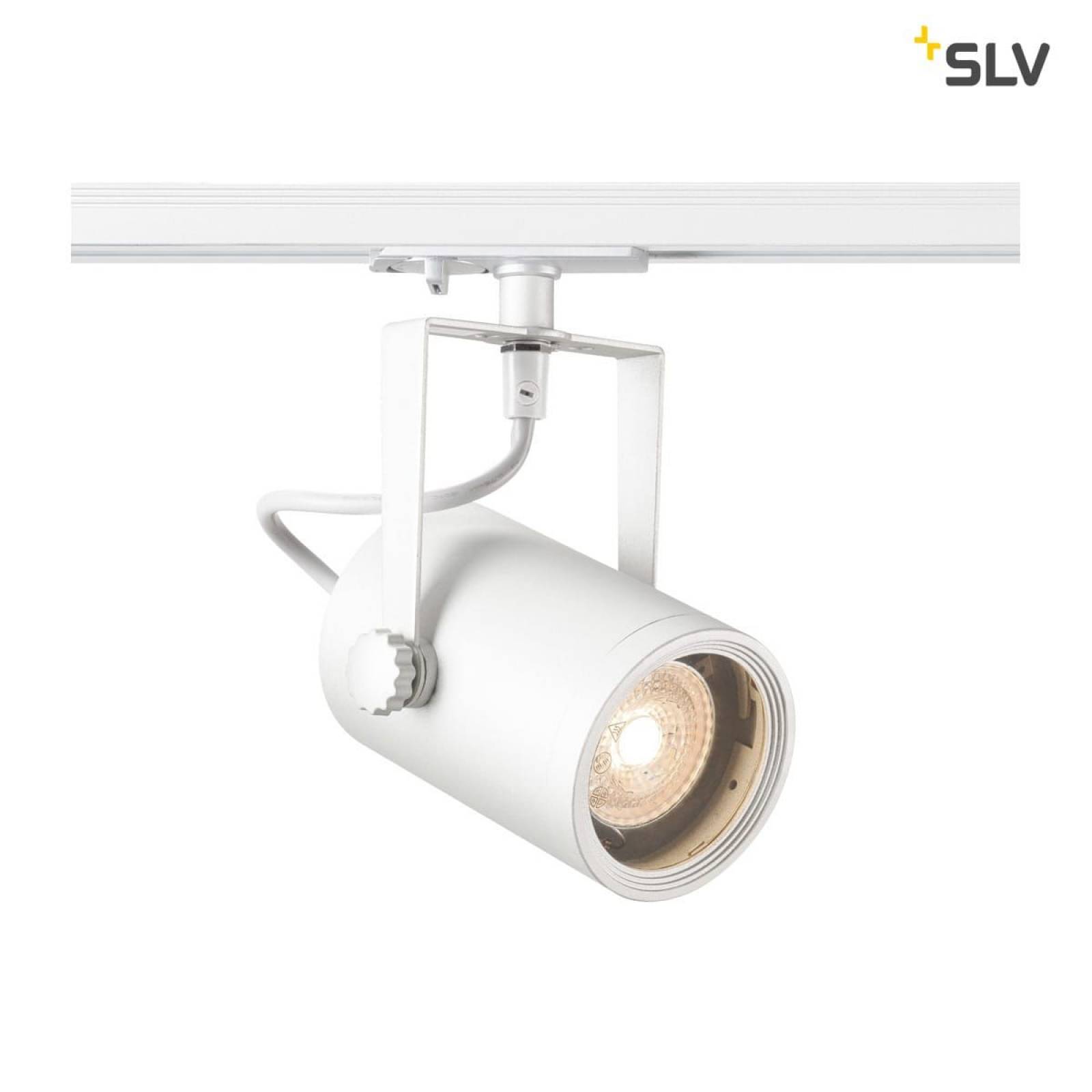 EURO SPOT GU10, wei�, inkl. 1 Phasen-Adapter