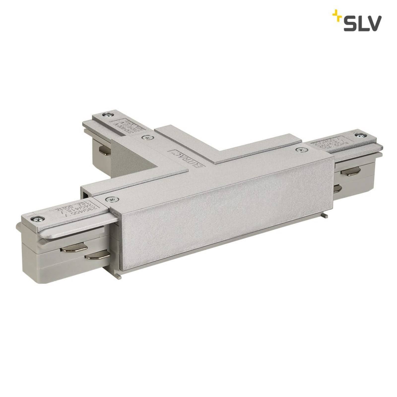 EUTRAC T-Verbinder Schutzl. au�en rechts, silbergrau 555 1 1214 8