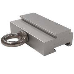 Clip-Sockel mit Sicherheitsring f�r LED Messestrahler Displayleuchte�