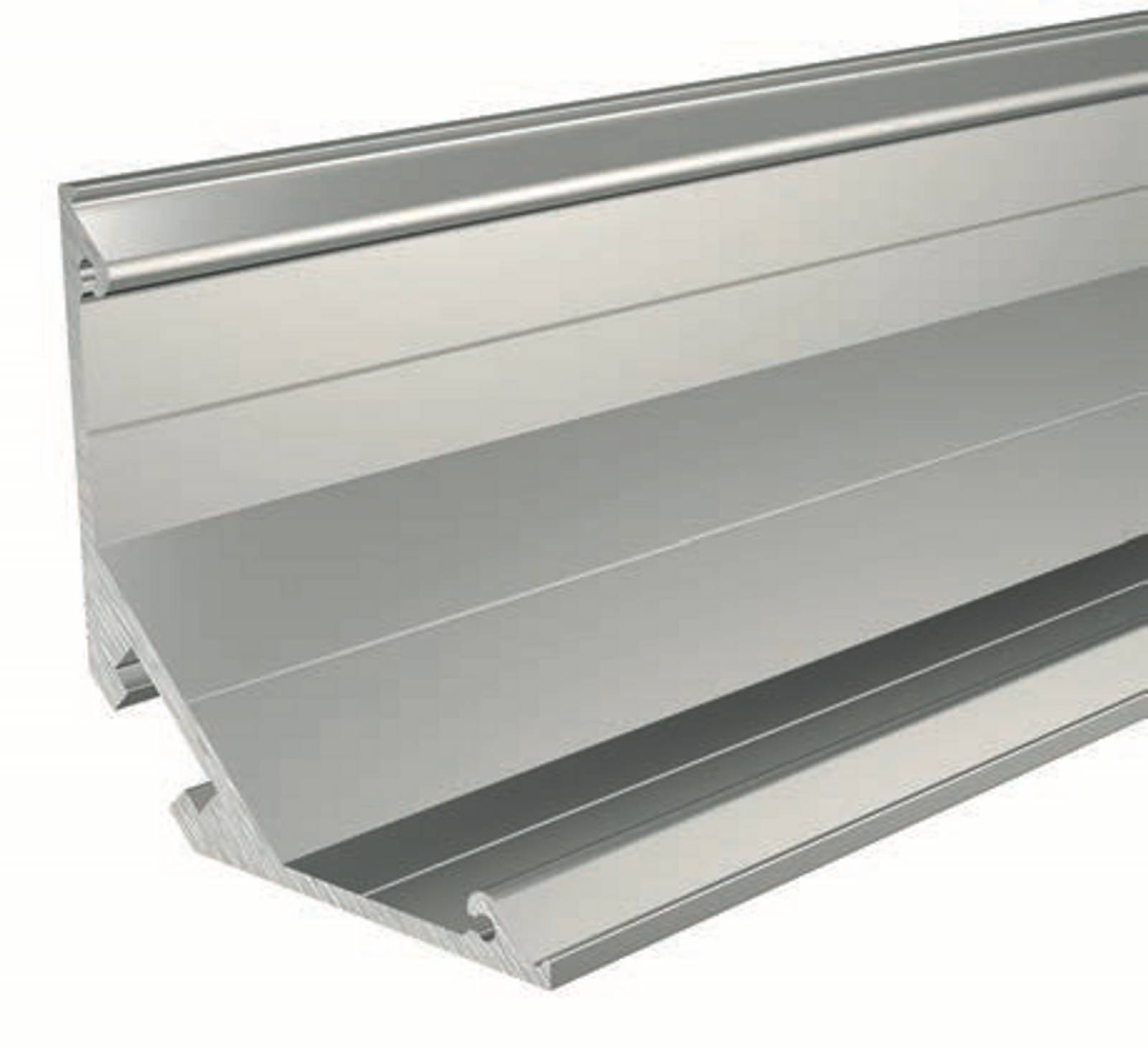 Eck-Profil AV-05-25 f�r 25 mm LED Stripes (2x 12 mm) Silber-matteloxiert 3000 mm
