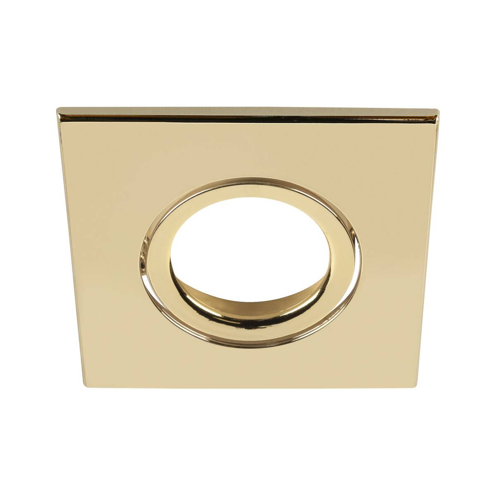 Eckiges Cover f�r SLV MOVE Universal Downlight gold-gl�nzend