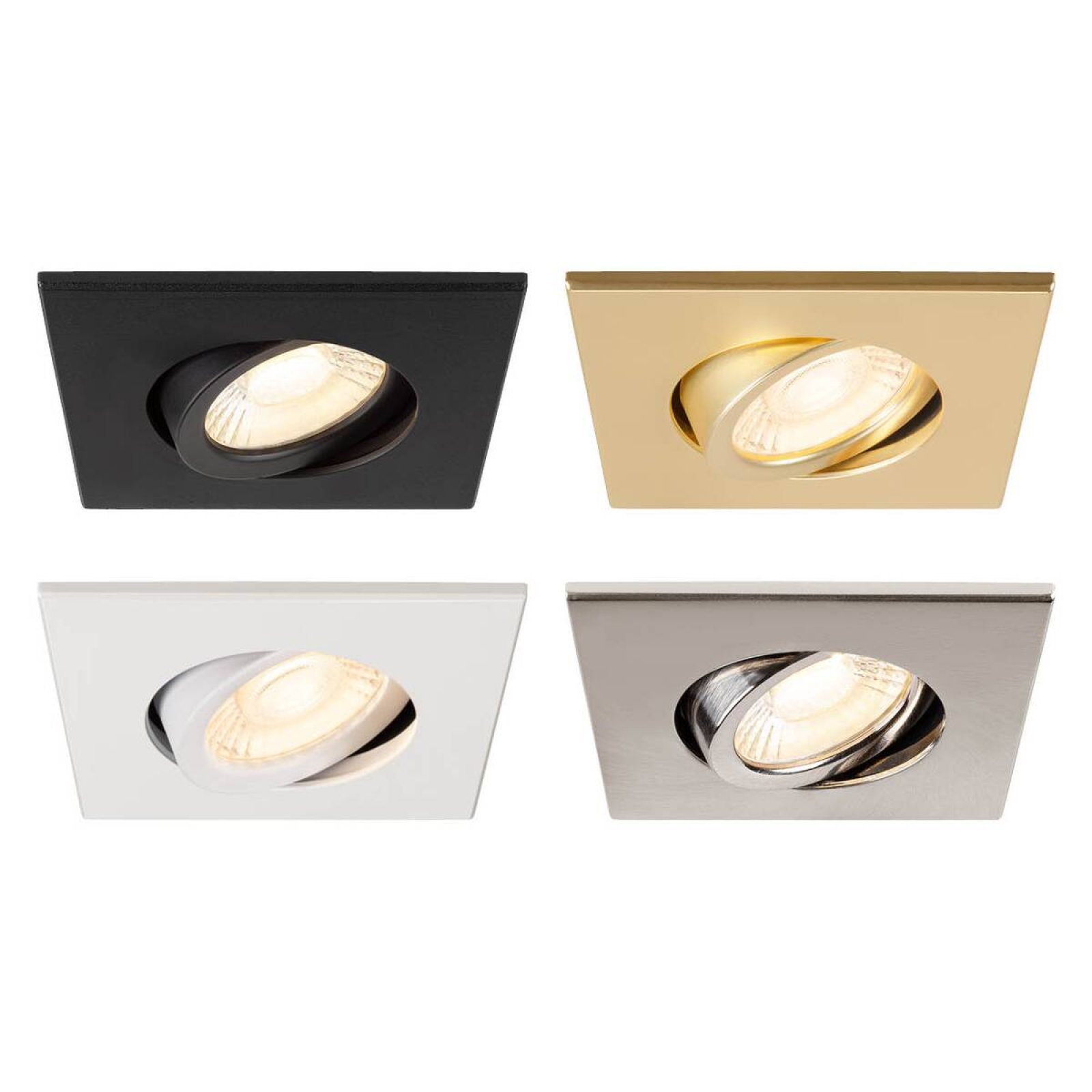 Eckiges Cover f�r SLV MOVE Universal Downlight