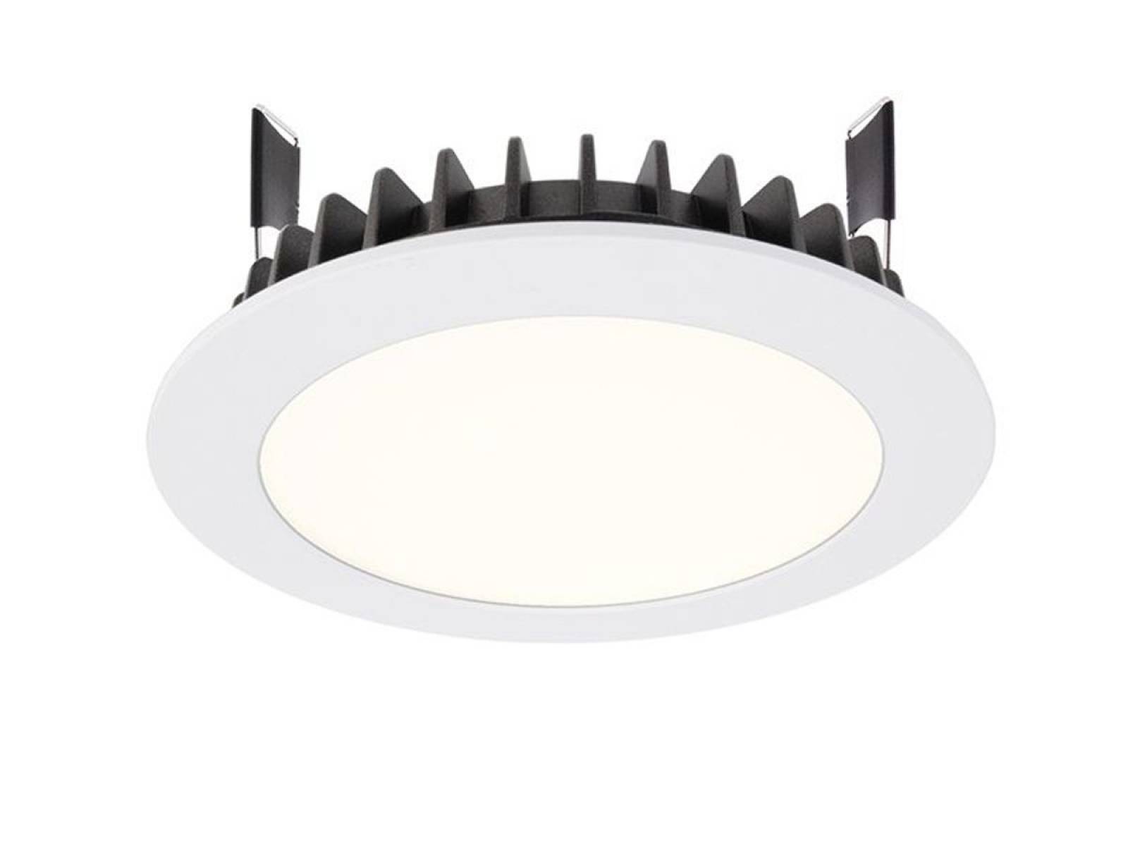 Edle Deckeneinbauleuchte, LED Panel Round III 12, 35,7V DC, 350 mA, 12,5W, neutralwei�, 4000K