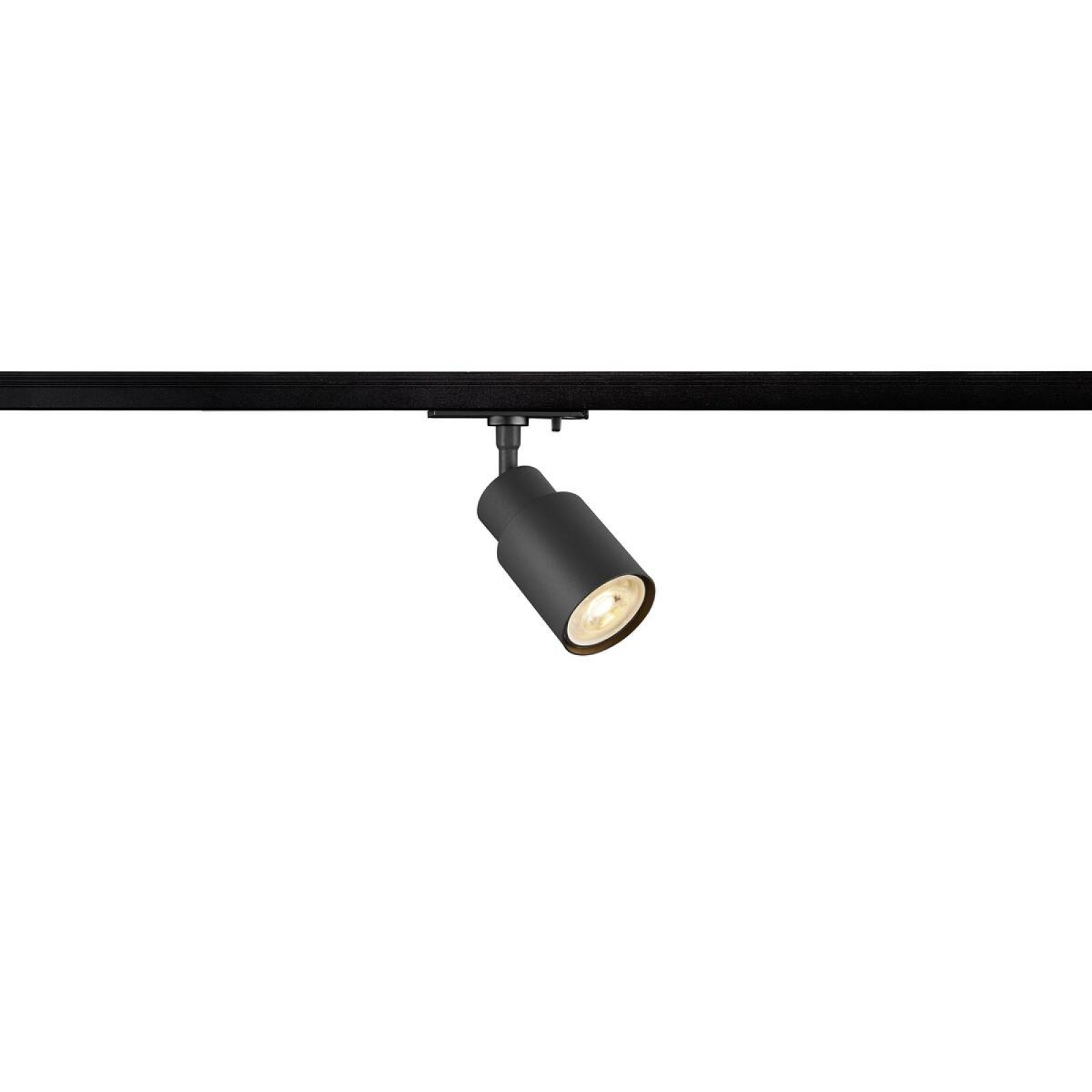 Edler 1-Phasen-Strahler PURI 2.0 Tube mit GU10 Fassung, LED max. 6W, Schwarz