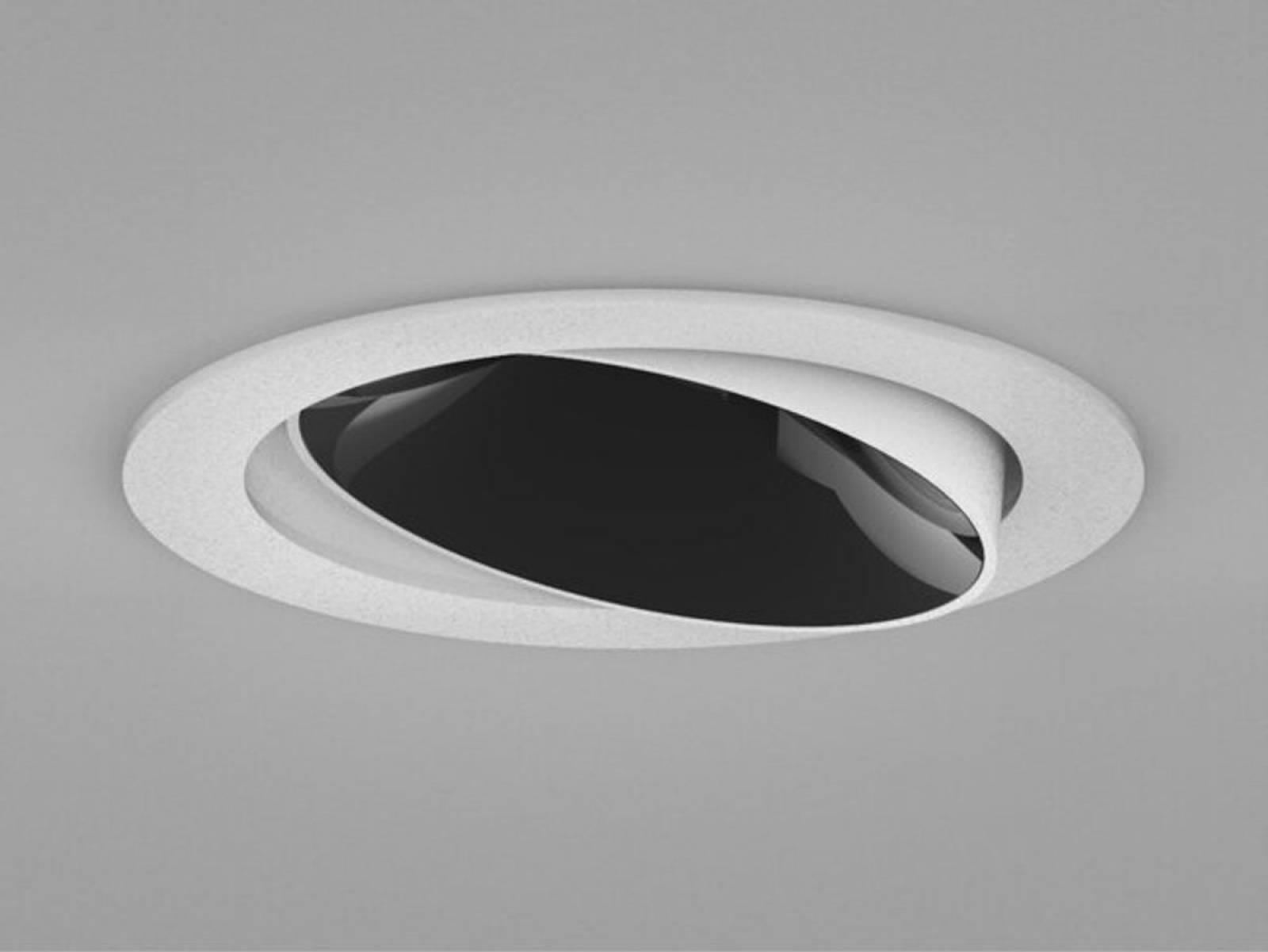Einbaudownlight �105mm DARK NIGHT TURN SMALL R, 13W/19W, Wei�, Schwarz, 3000K