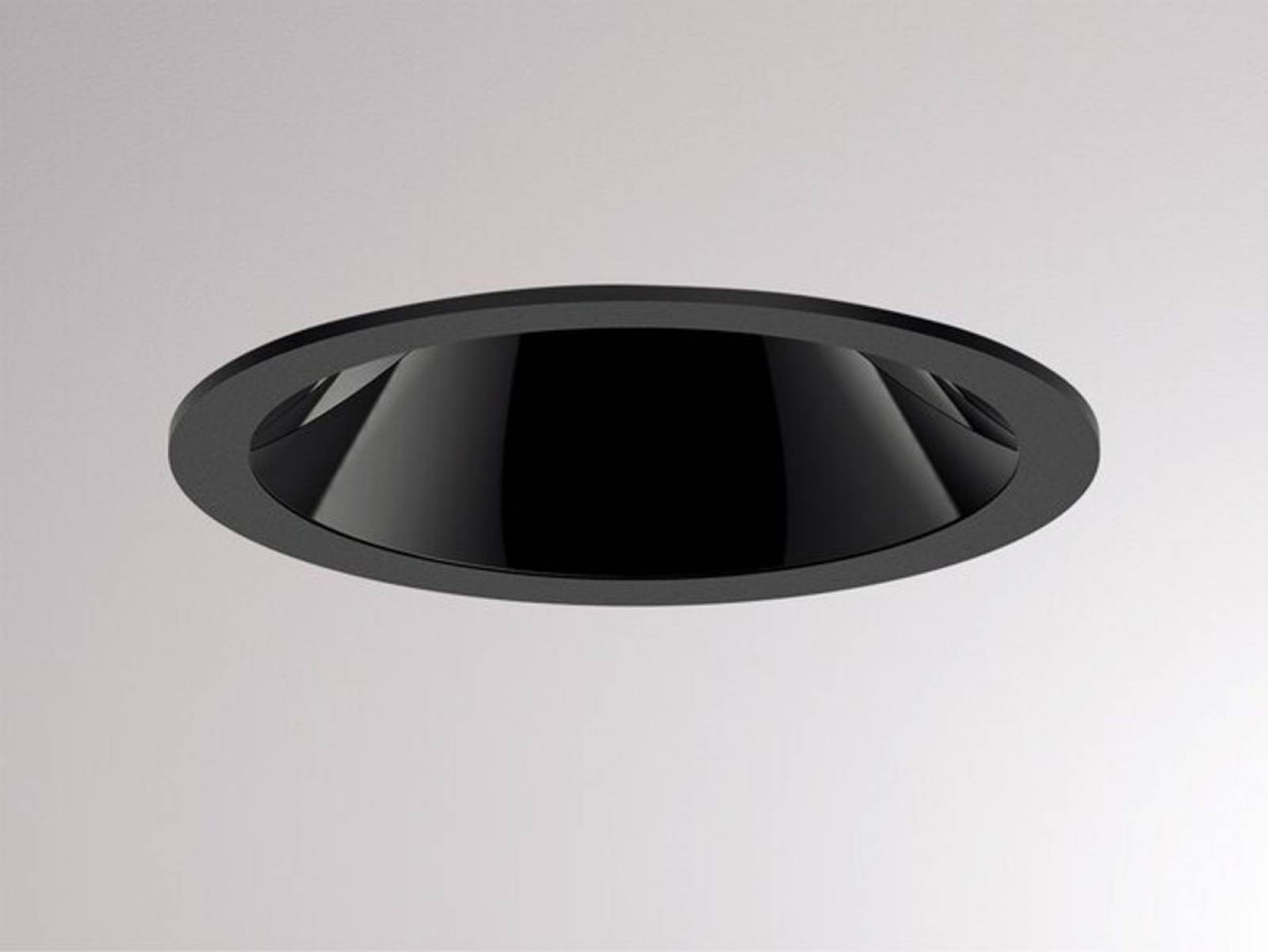 Einbaudownlight Molto Luce 13W/19W, �83, DARK NIGHT SMALL R schwarz, Schwarz, 3000K