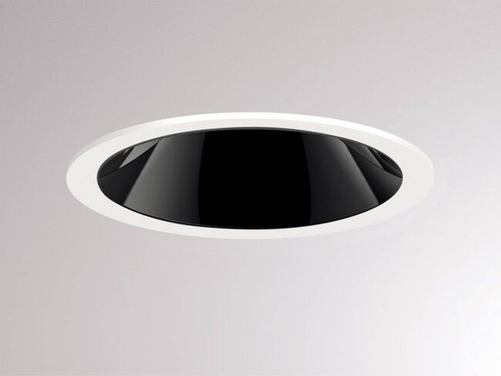 Einbaudownlight Molto Luce 13W/19W, �83, DARK NIGHT SMALL R wei�, Schwarz, 2700K