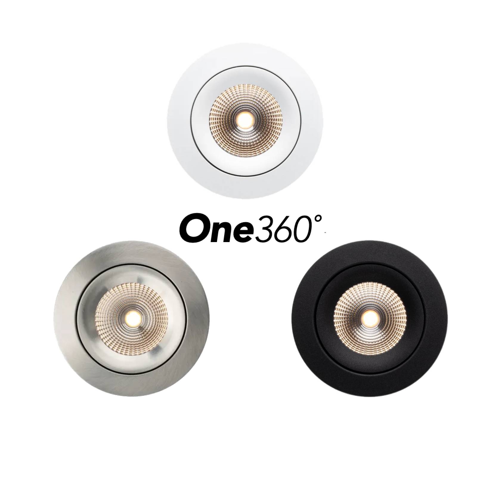 Einbauleuchte SLC One 360� R68-83 IP44 36� 8W