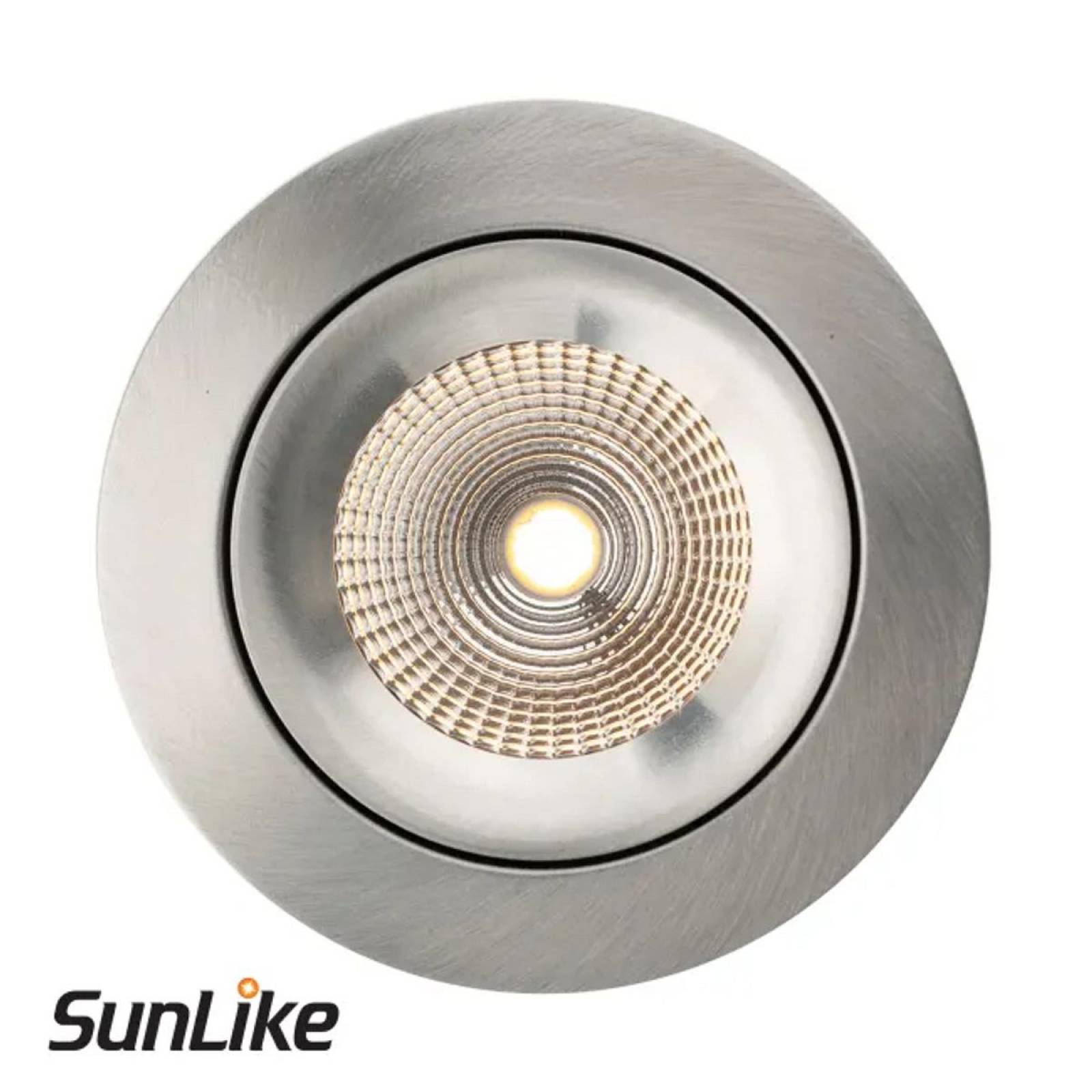 Einbauleuchte SLC One 360� SunLike R68-83 IP44 36� 8W, Alu, 2700K