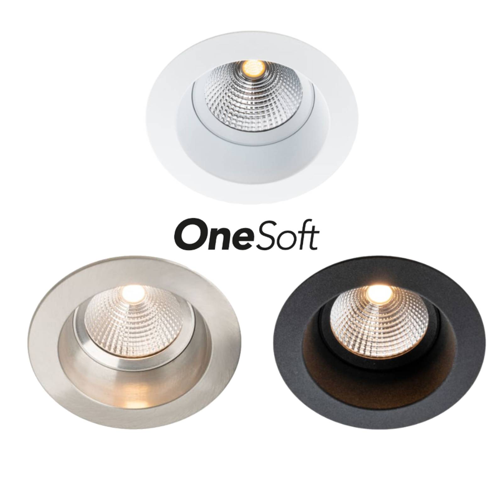 Einbauleuchte SLC One Soft R68-83 IP44 36� 8W
