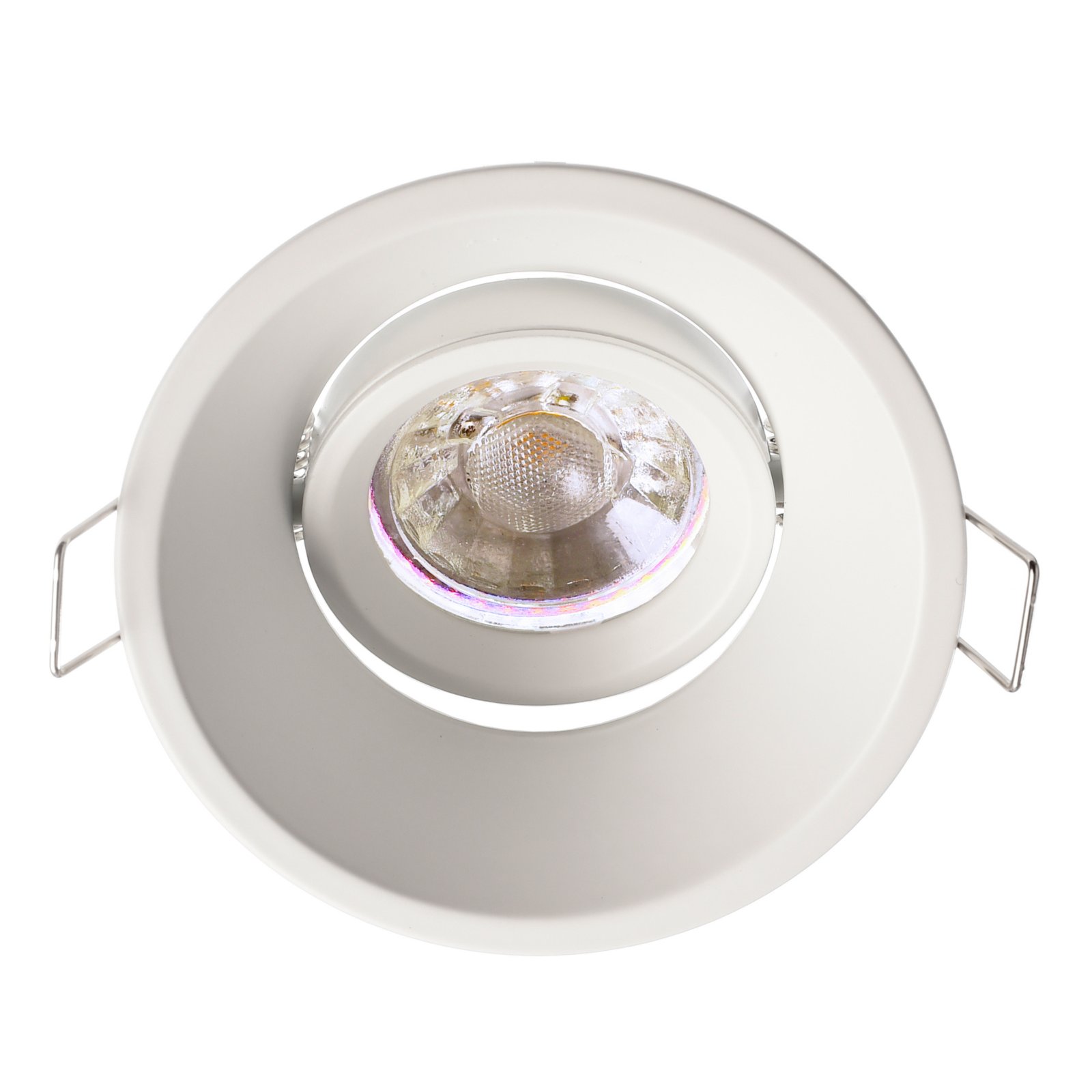 Einbaustrahler 12V Arktur Round, 1x max. 35W f�r MR16 Leuchtmittel, wei�