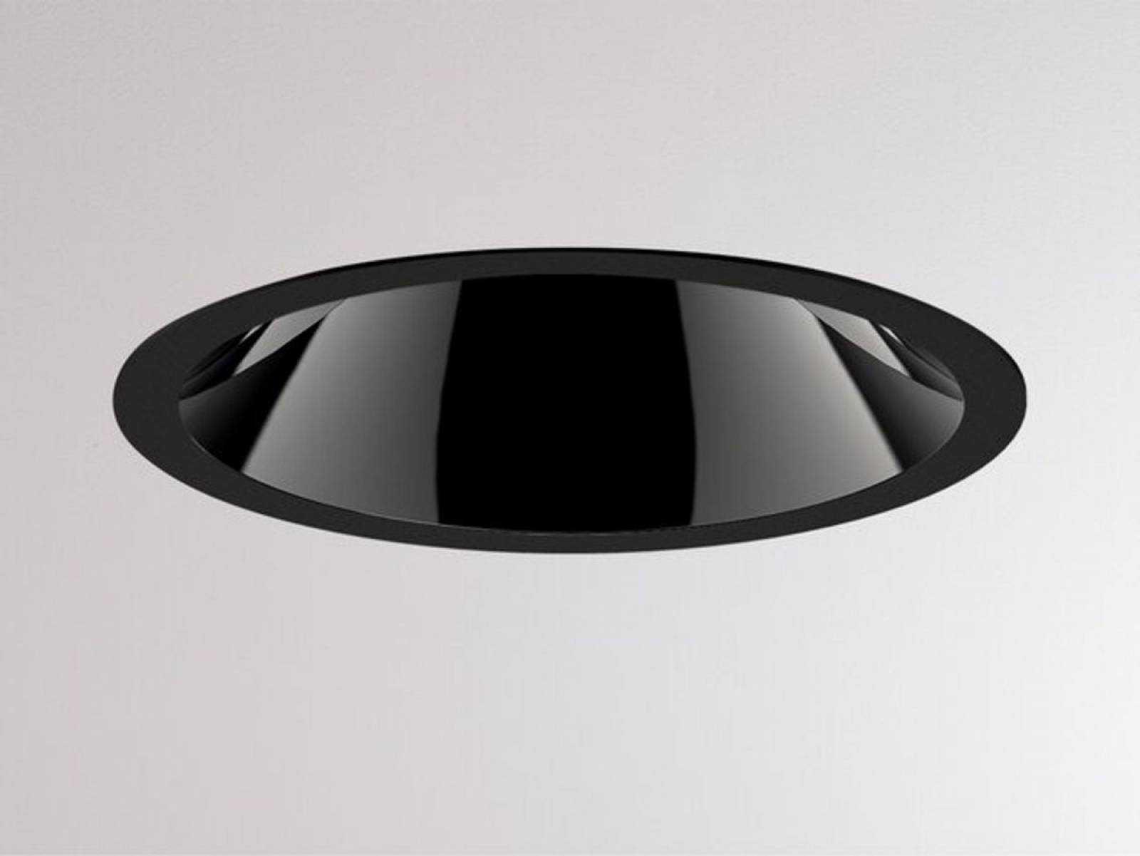 Einbaustrahler Molto Luce DARK NIGHT MEDIUM R �157mm, schwarz, Schwarz, 2700K