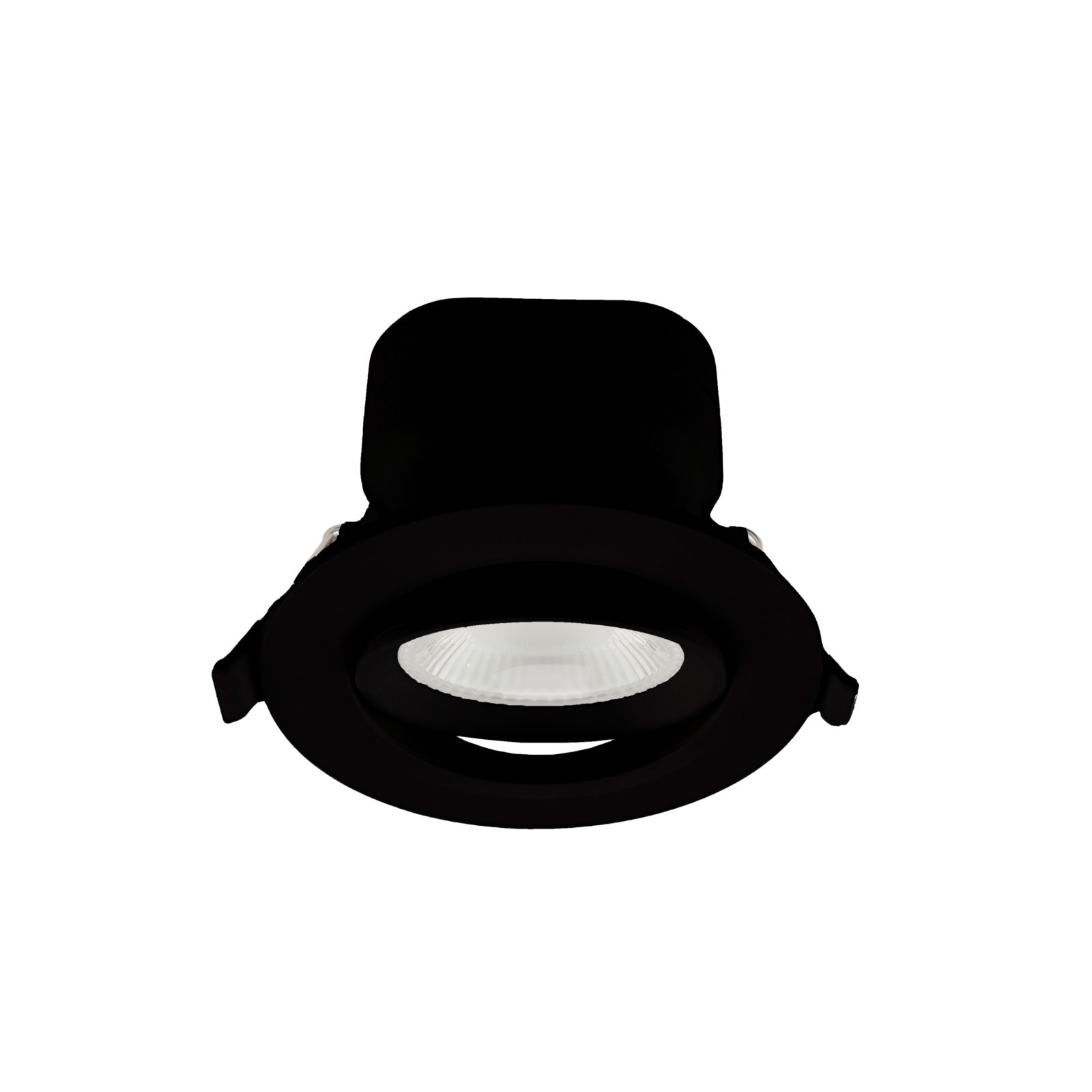 Einbaustrahler dimmbar Surtur Tilt �83, 9W, 2700/3000/4000K, Schwarz, 900lm