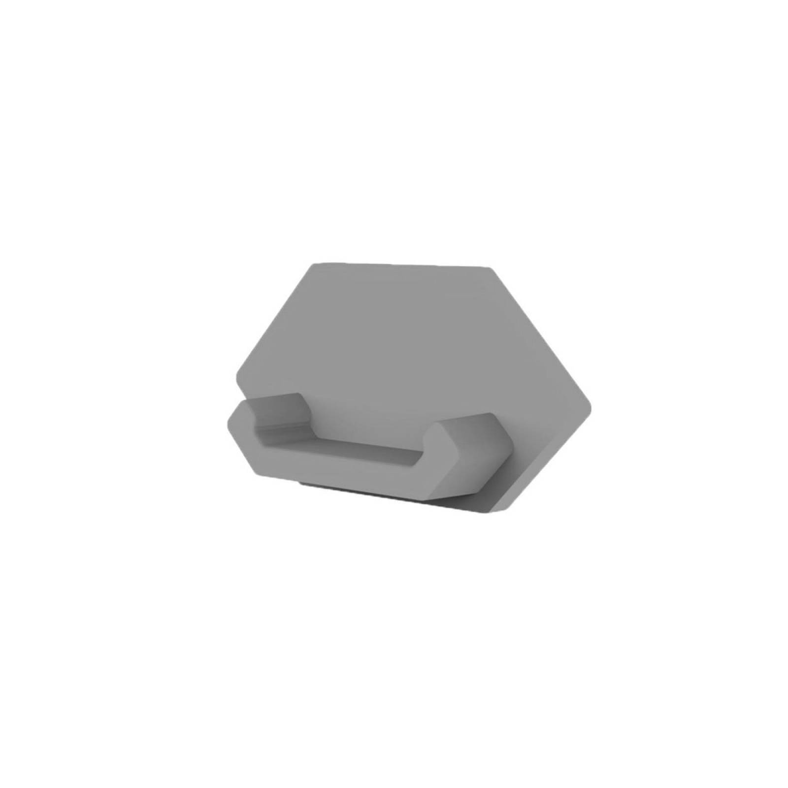 Endkappe E204 f�r LED Fliesenprofil Ausseneck, 1STK