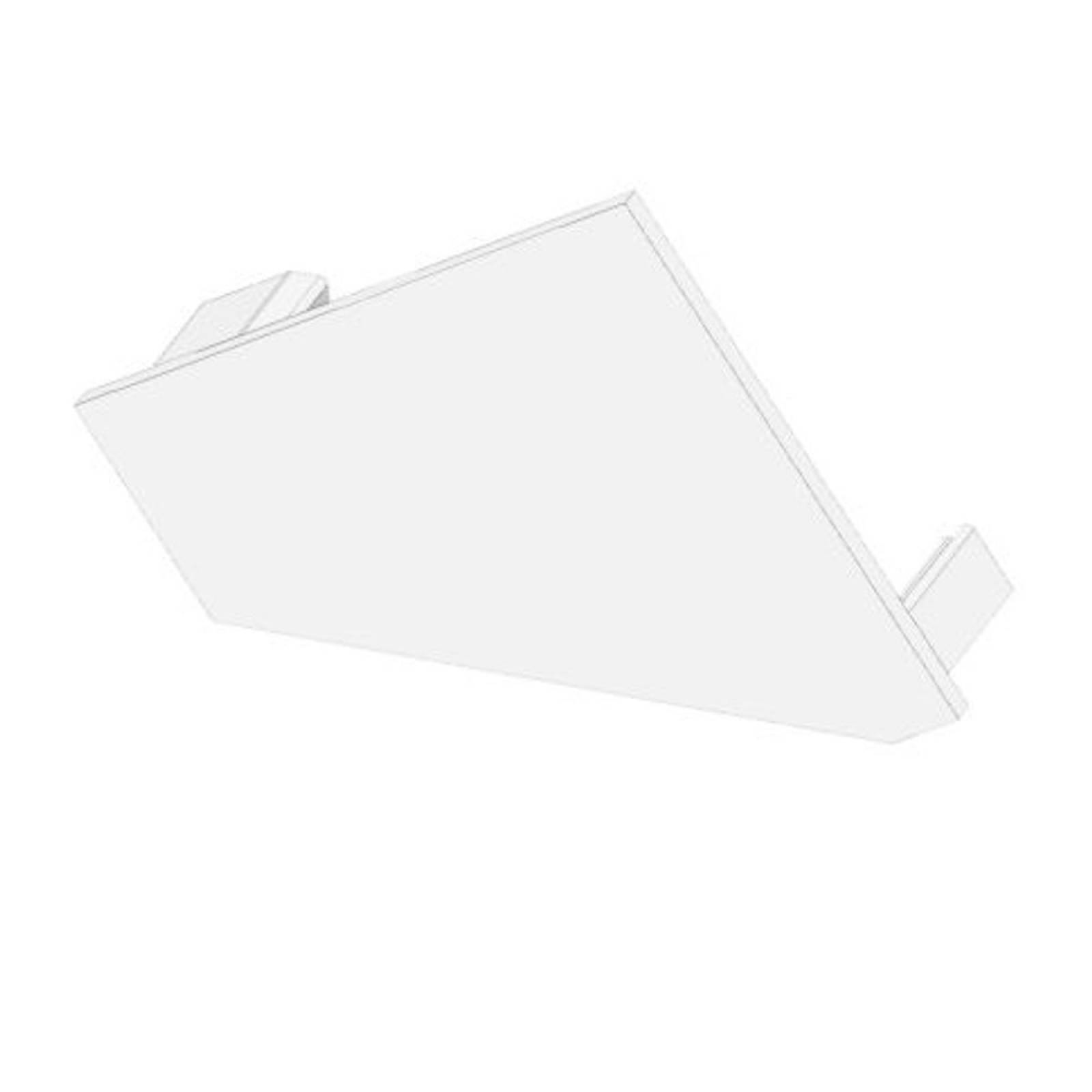 Endkappe EC110L wei� f�r Profil CORNER18, links 1 STK