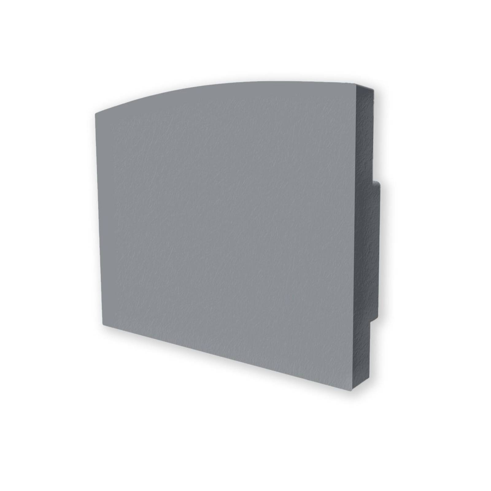 Endkappe EC225 f�r Profil MAXI-AB V2, grau, 1 STK