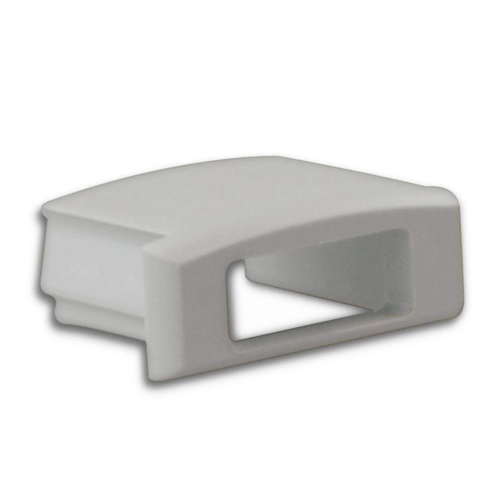 Endkappe EC76 f�r Profil PURE14 S mit Kabeldurchf�hrung, 1 STK