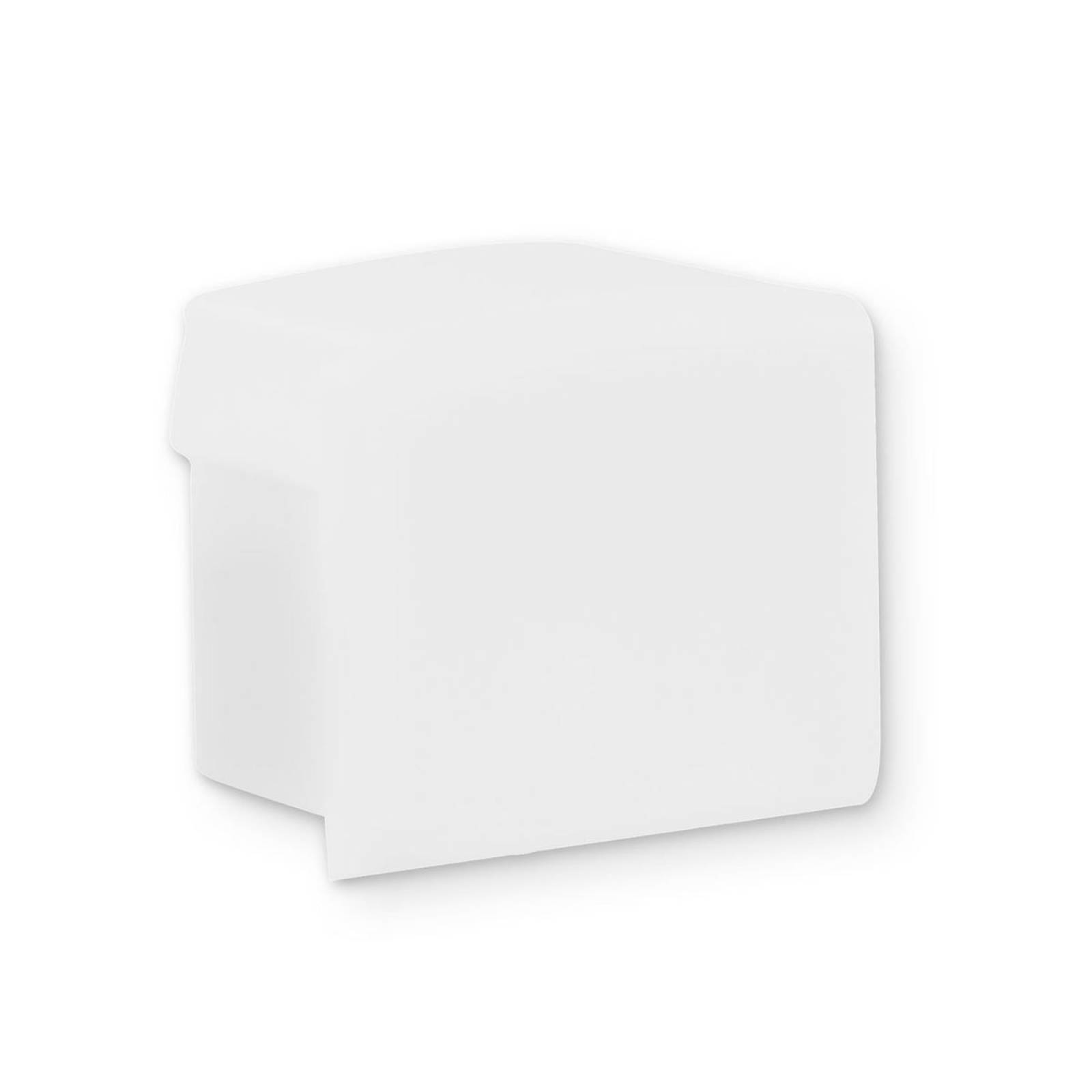 Endkappe EC81W wei� f�r Profil SURF10, 1 STK