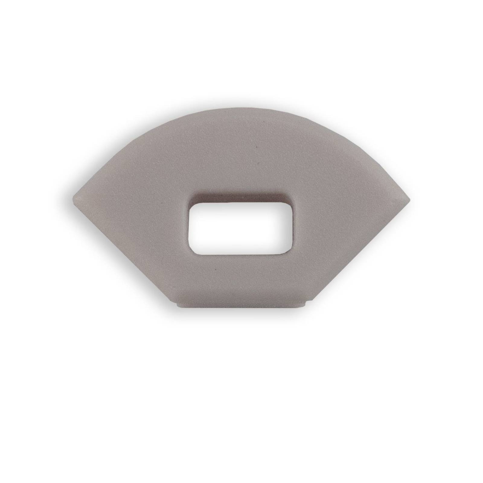 Endkappe EC88 f�r Profil CORNER10 SLIM mit Kabeldurchf�hrung, 1 STK
