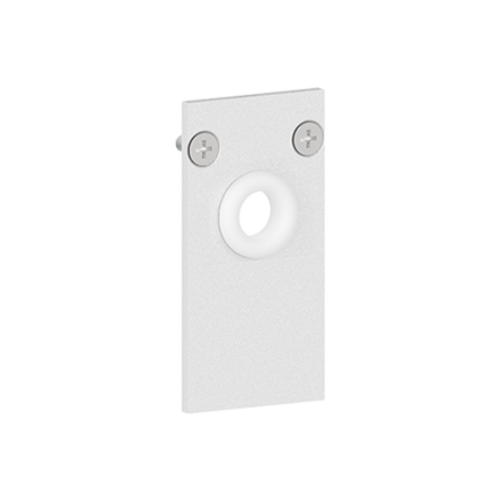 Endkappe mit Kabeldurchf�hrung f�r ST2 & ST5 MULTISYSTEM EVO 48V Stromschiene wei�