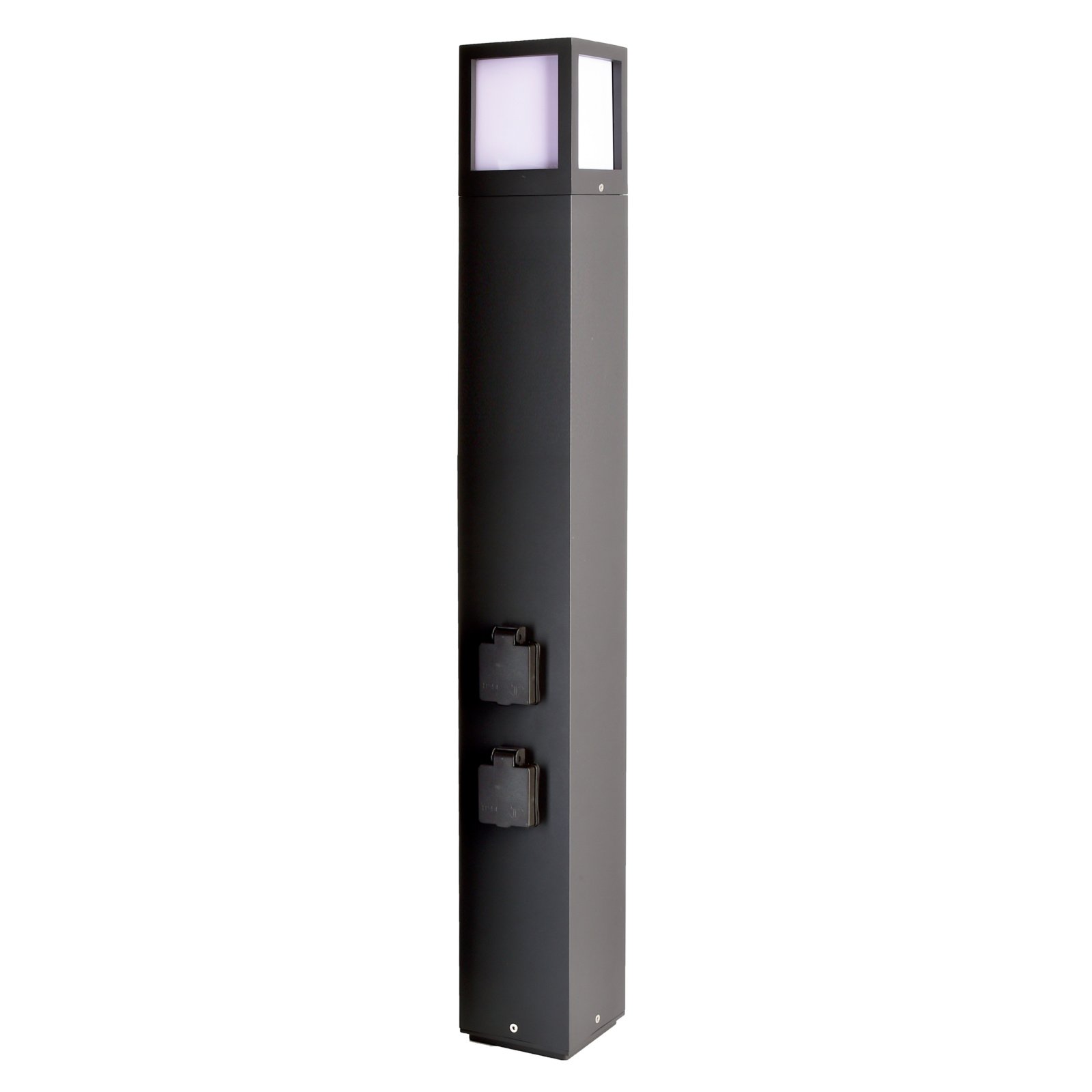 Energieverteiler Facado IP54 1m, max. 20W, E27, dunkelgrau, 220-240V/AC