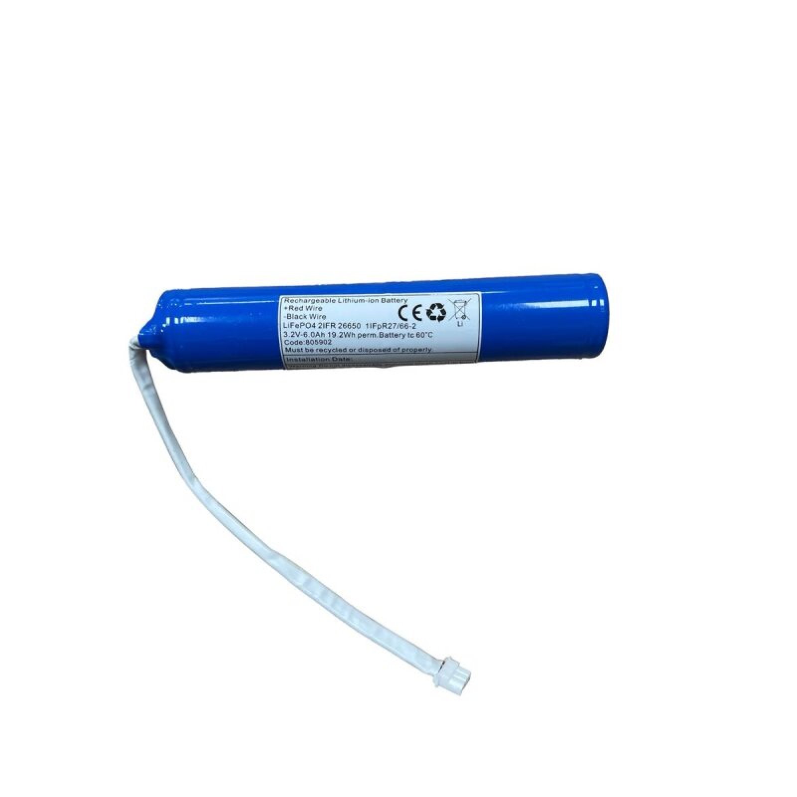 Ersatzakku LiFePO4, 7.3V/3000mAh, f�r NOTSTROM AKKU-KIT (DT5556, DT43432)