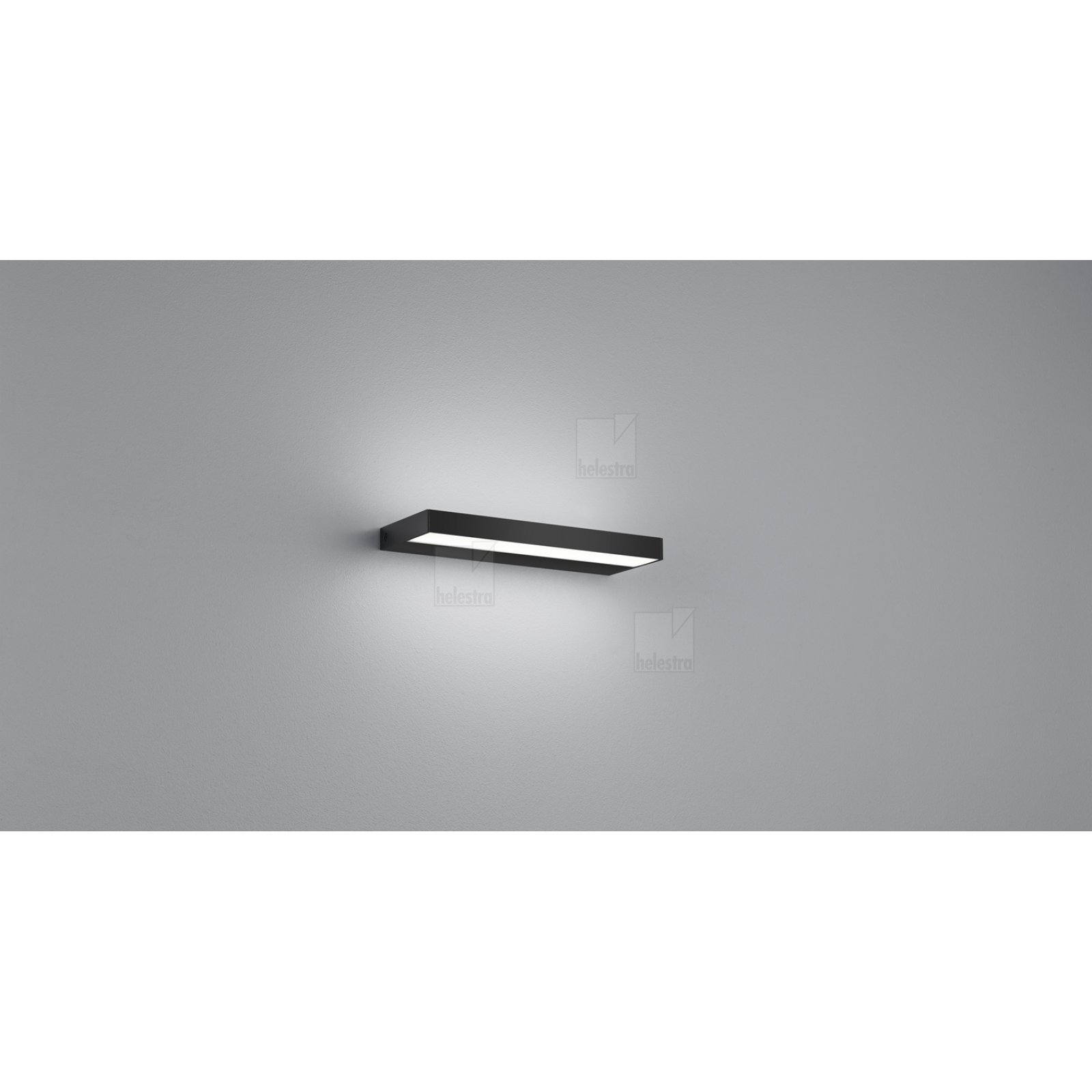Flache Wandleuchte SLATE 30/60/90/120cm, direkt & indirekt, warmwei�