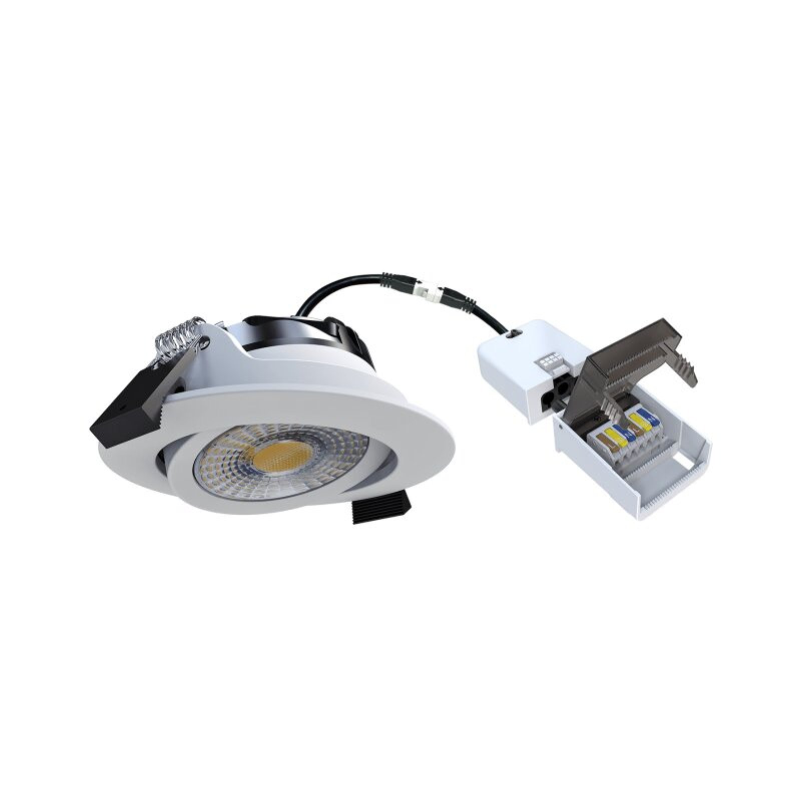 Flaches Downlight CIRCLEmini-flat 6W, 2700K/3000/4000K COLORselect