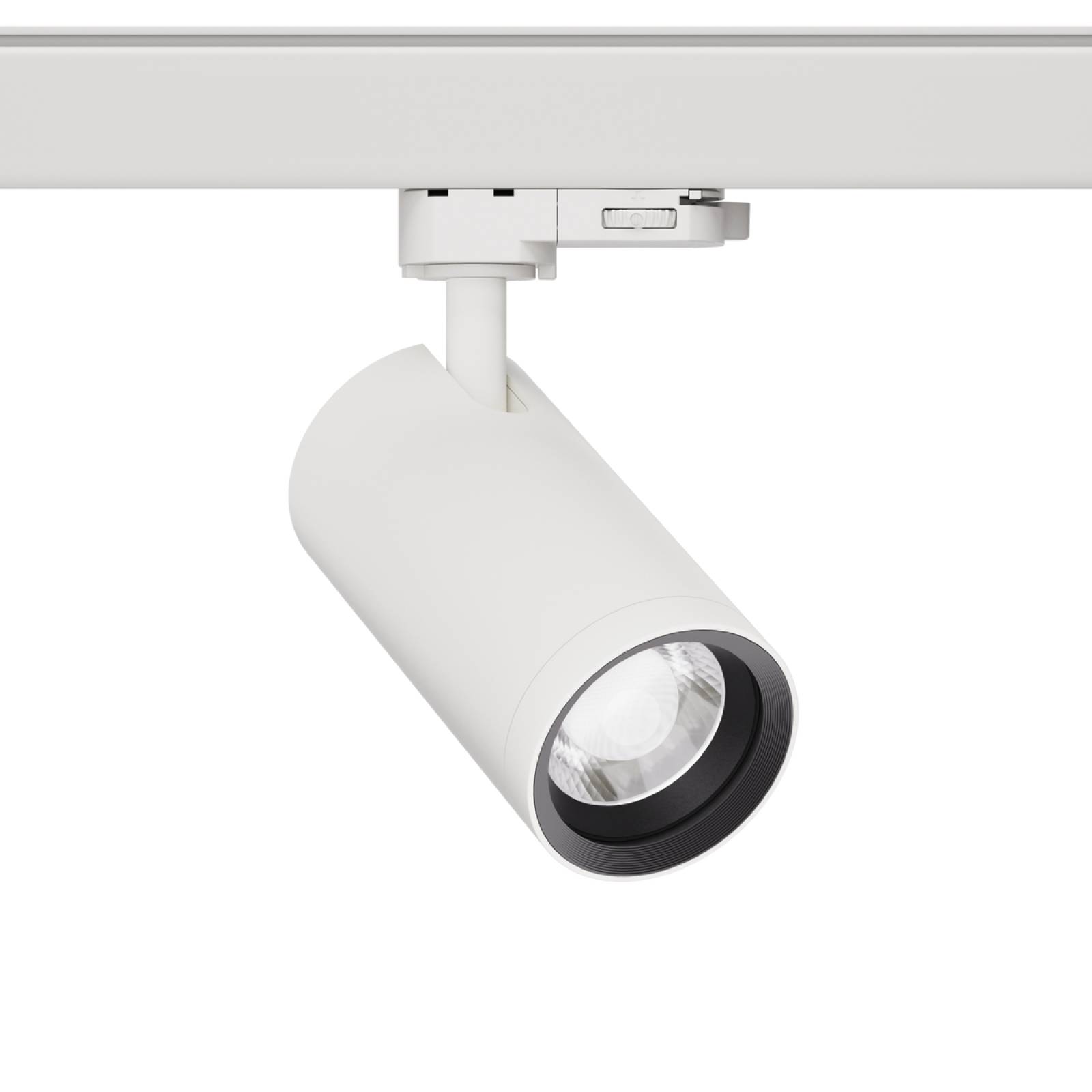FlexiZoom S1 New 3-Phasen-Strahler 10W 11�-50� CRI97 Dimmer Geh�use, Wei�, 4000K