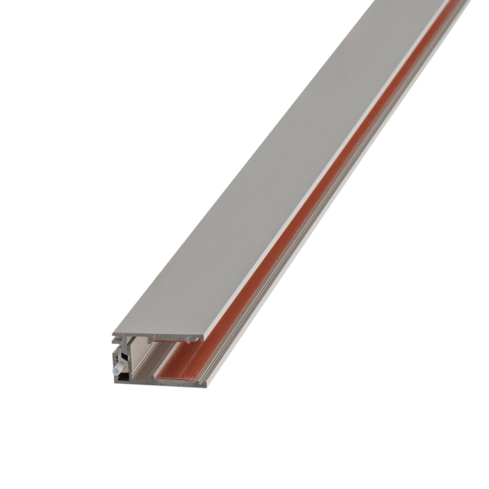 GEP 810 Alu Halteprofil f�r Glasscheiben 2m f�r 8-10mm Glasst�rke