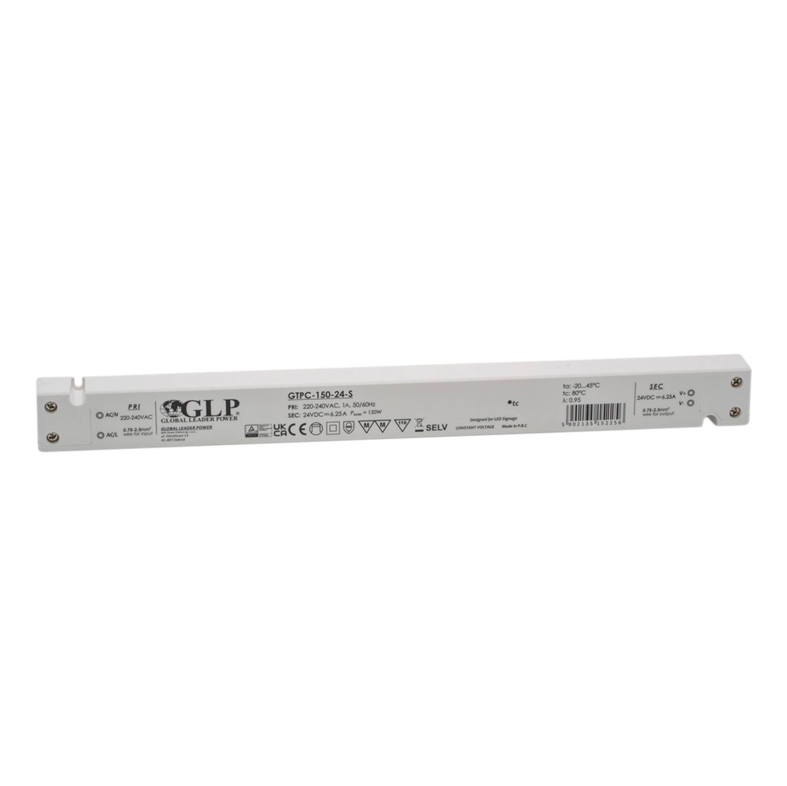 GLP Schaltnetzteil 24V DC, spannungskonstant, 150W