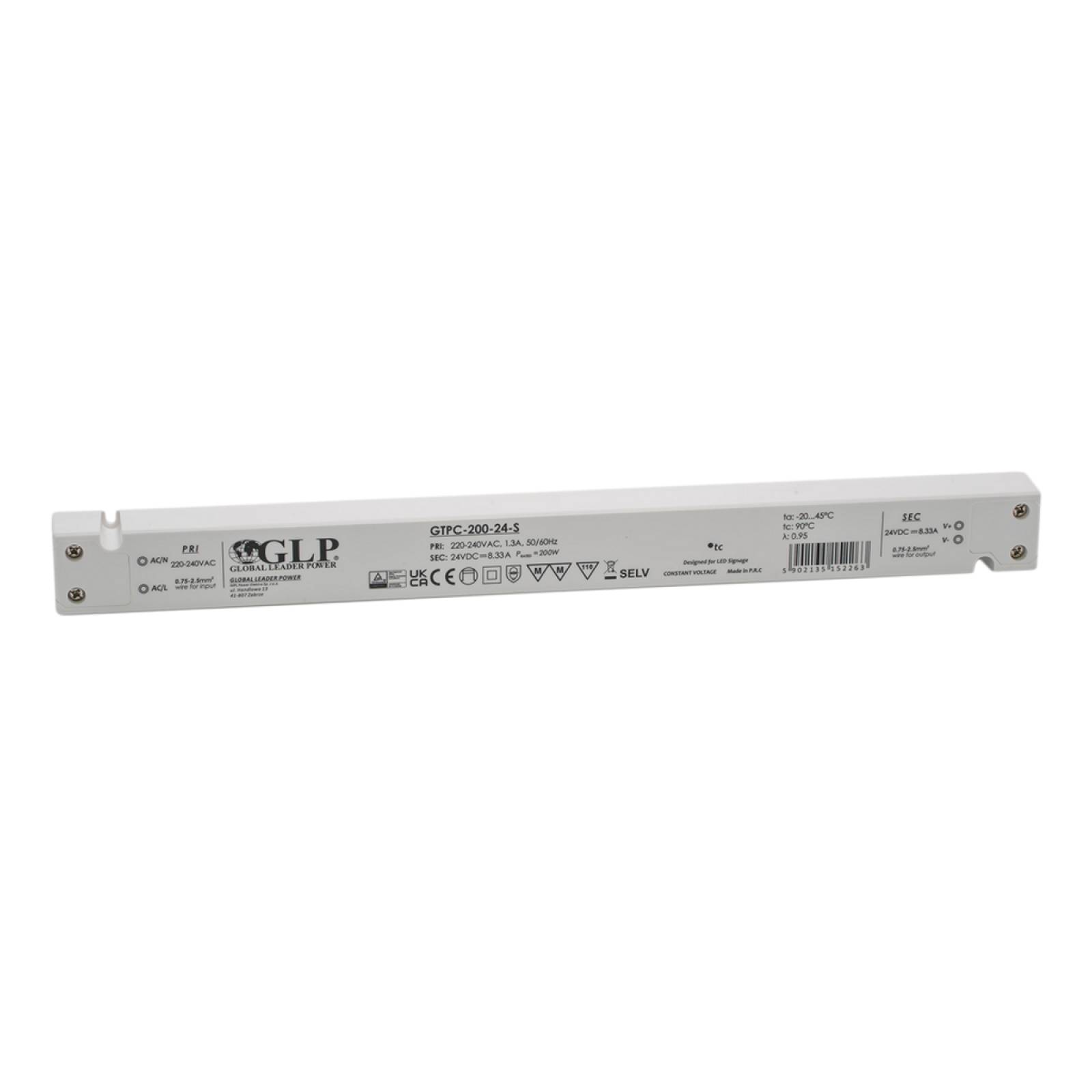 GLP Schaltnetzteil 24V DC, spannungskonstant, 200W