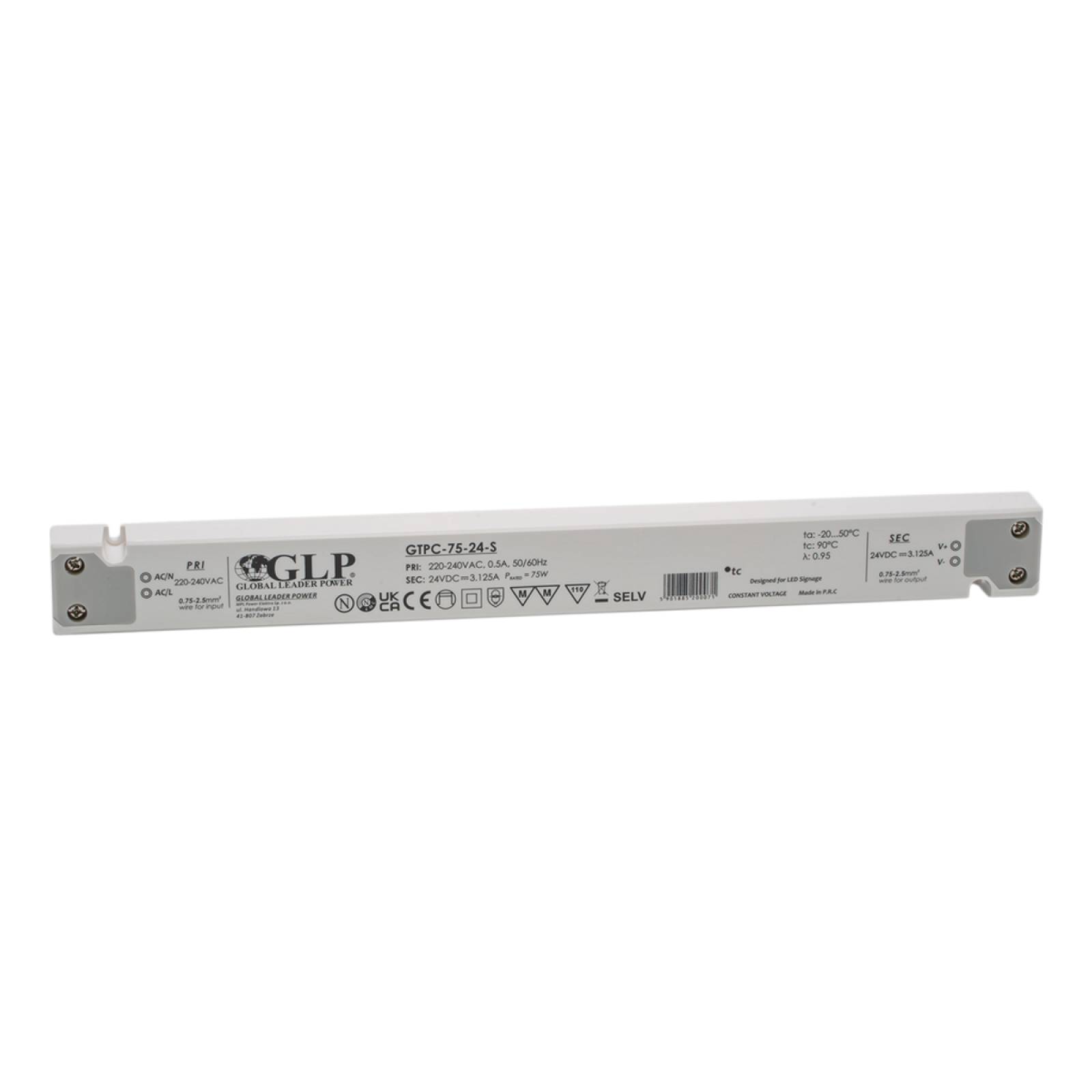 GLP Schaltnetzteil 24V DC, spannungskonstant, 75W