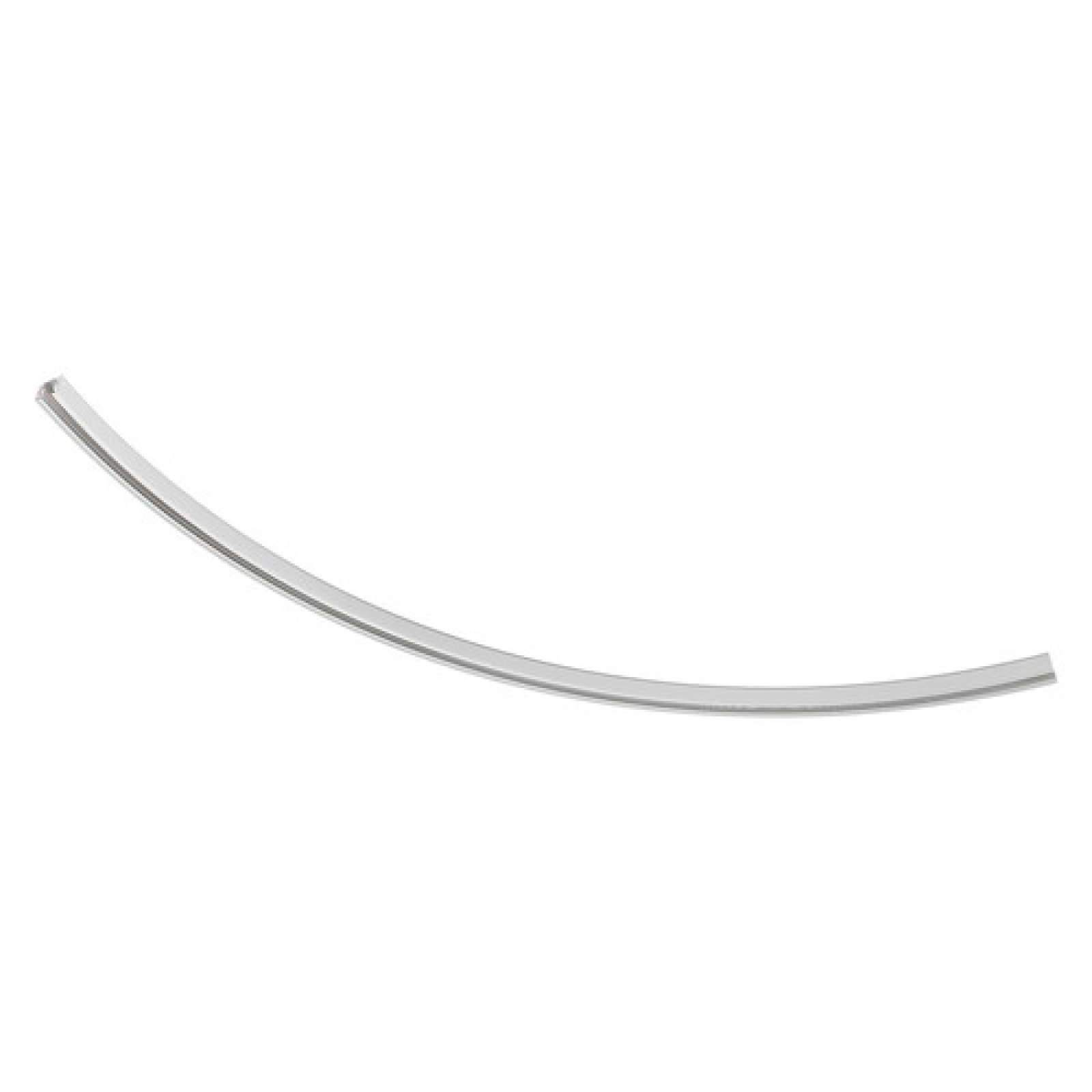 Gebogene 3-Phasen-Schiene D LINE Curved 90�, links-au�en, wei�
